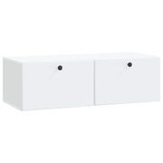 TV ormar za zid 98 x 41 x 30 cm Bijela Konstruirano drvo Zidne