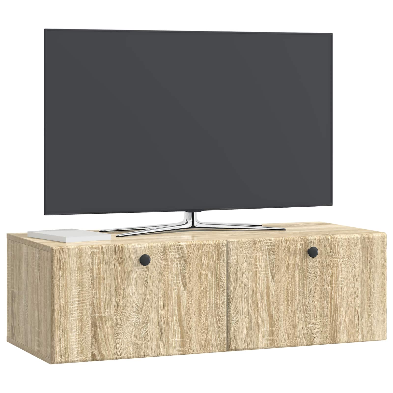 TV ormar za zid 98 x 41 x 30 cm Hrast sonoma Konstruirano drvo