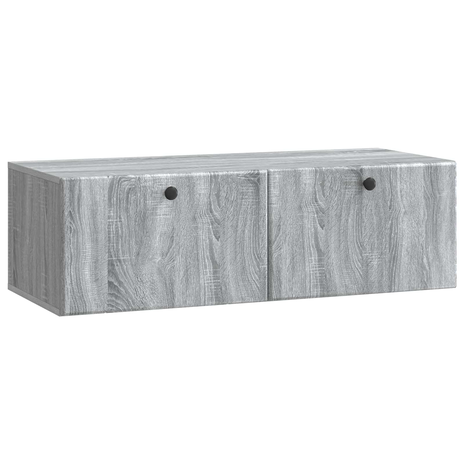 TV ormar za zid 98 x 41 x 30 cm Siva Sonoma Konstruirano drvo