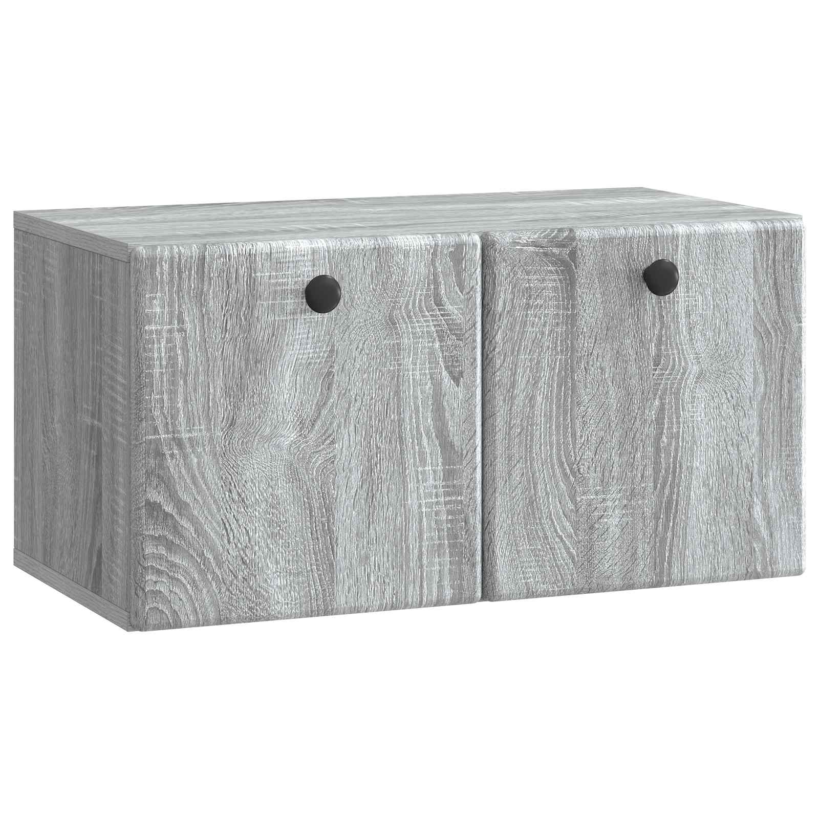 TV ormar za zid 59,5 x 31 x 30 cm Siva Sonoma Konstruirano drvo