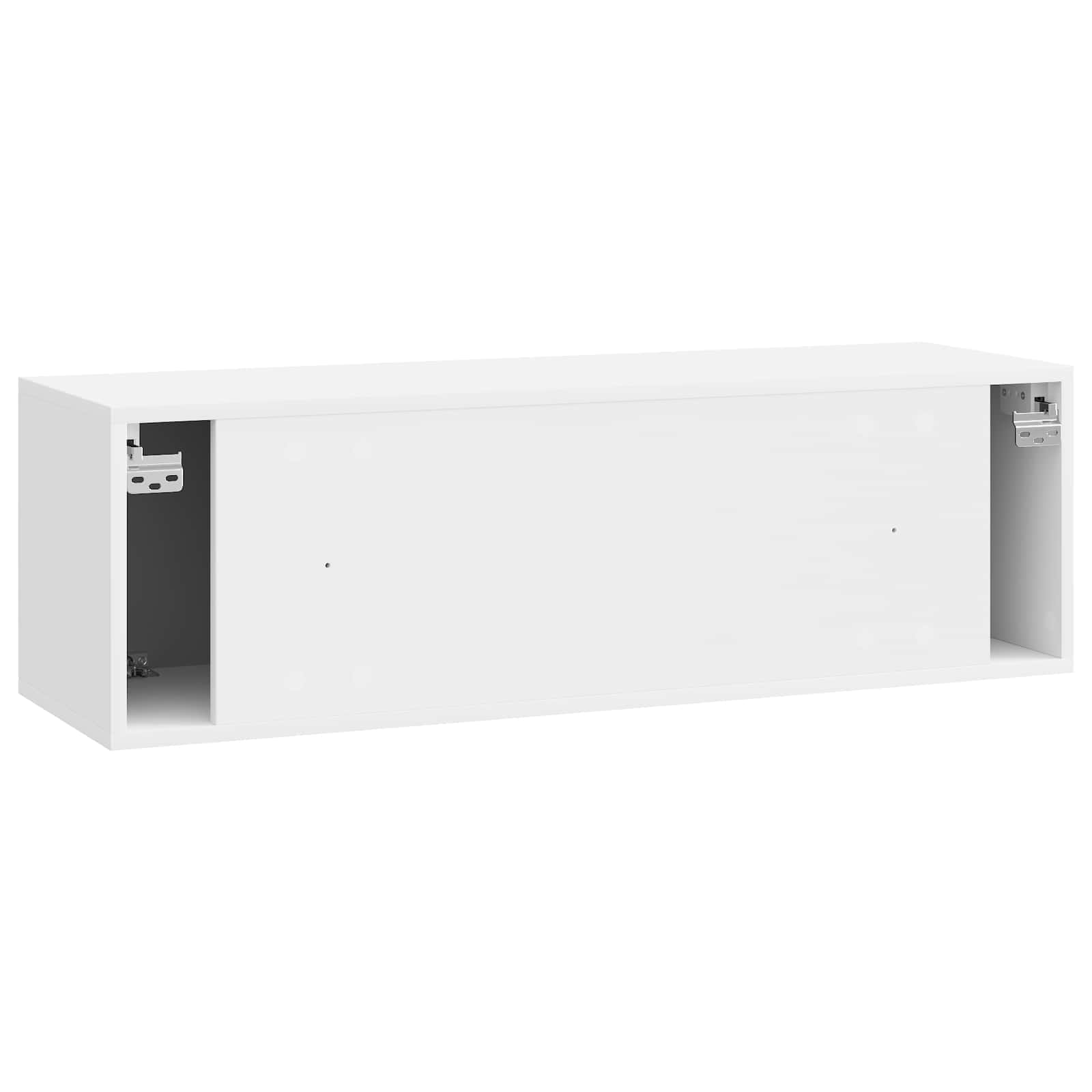 TV ormar za zid 98 x 31 x 30 cm Bijela visokog sjaja