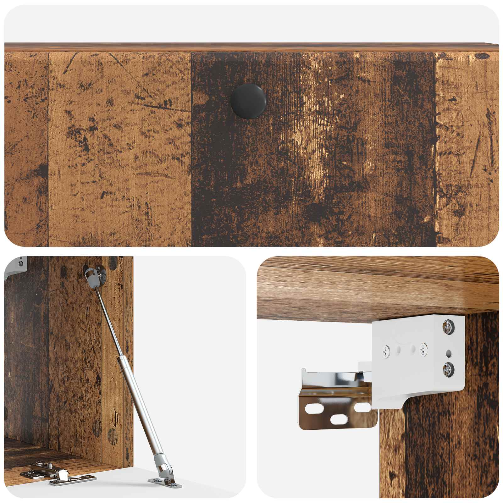 TV ormar za zid 98 x 31 x 30 cm Staro drvo Konstruirano drvo