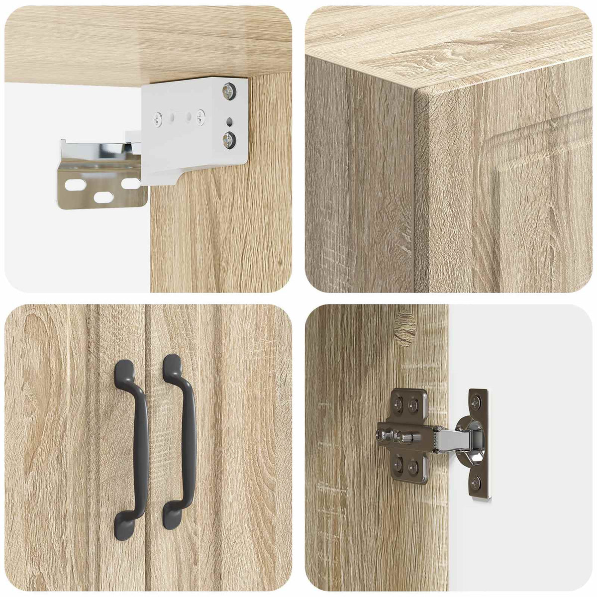 Ormar za montažu na zid 66 x 34,5 x 90 cm Konstruirano drvo
