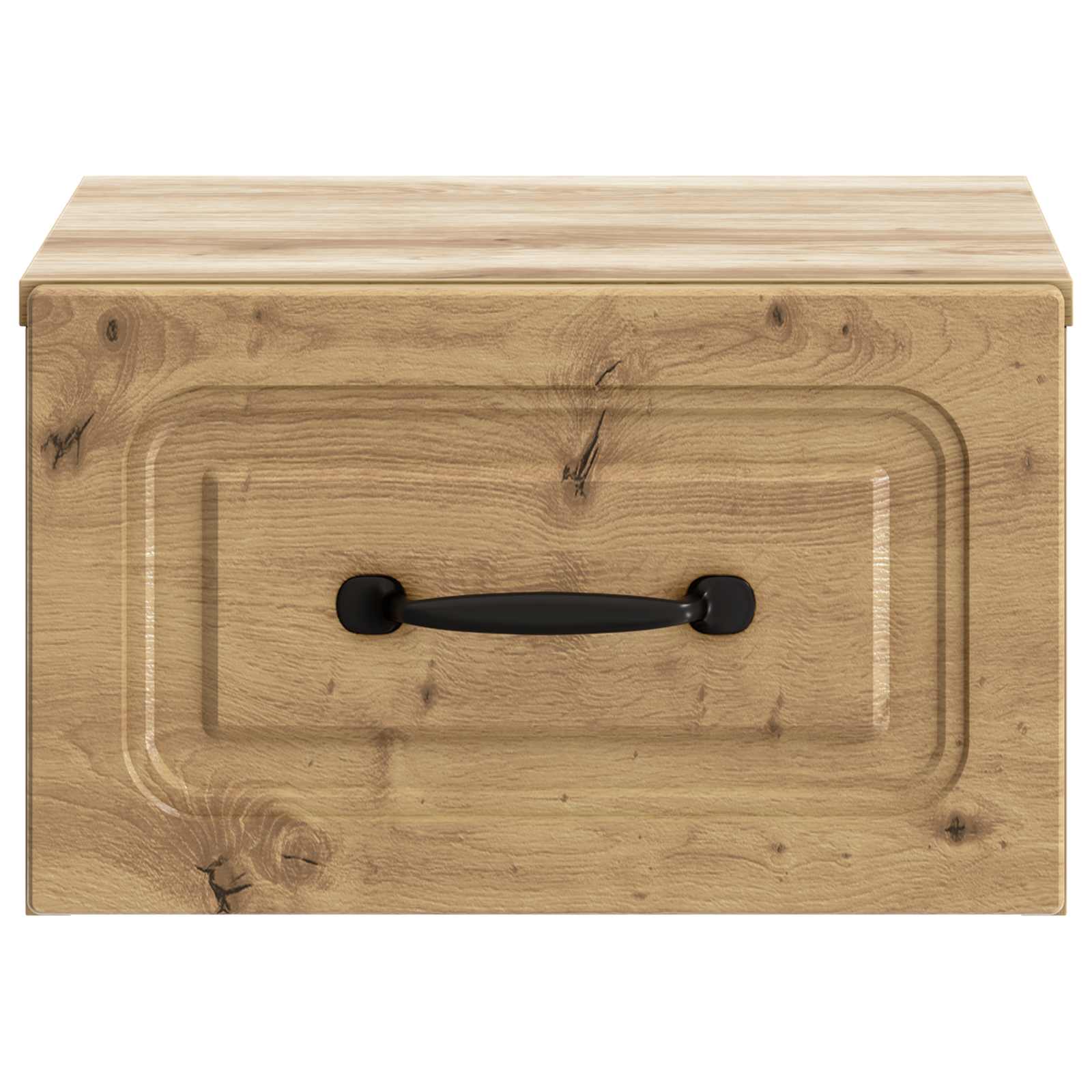 Noćni ormarić za montažu na zid s ladicama 2 pcs Hrast artisan