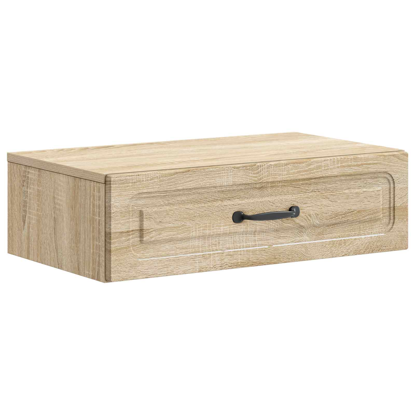 Stolna montirana na zid Hrast sonoma 59 x 34,5 x 17 cm
