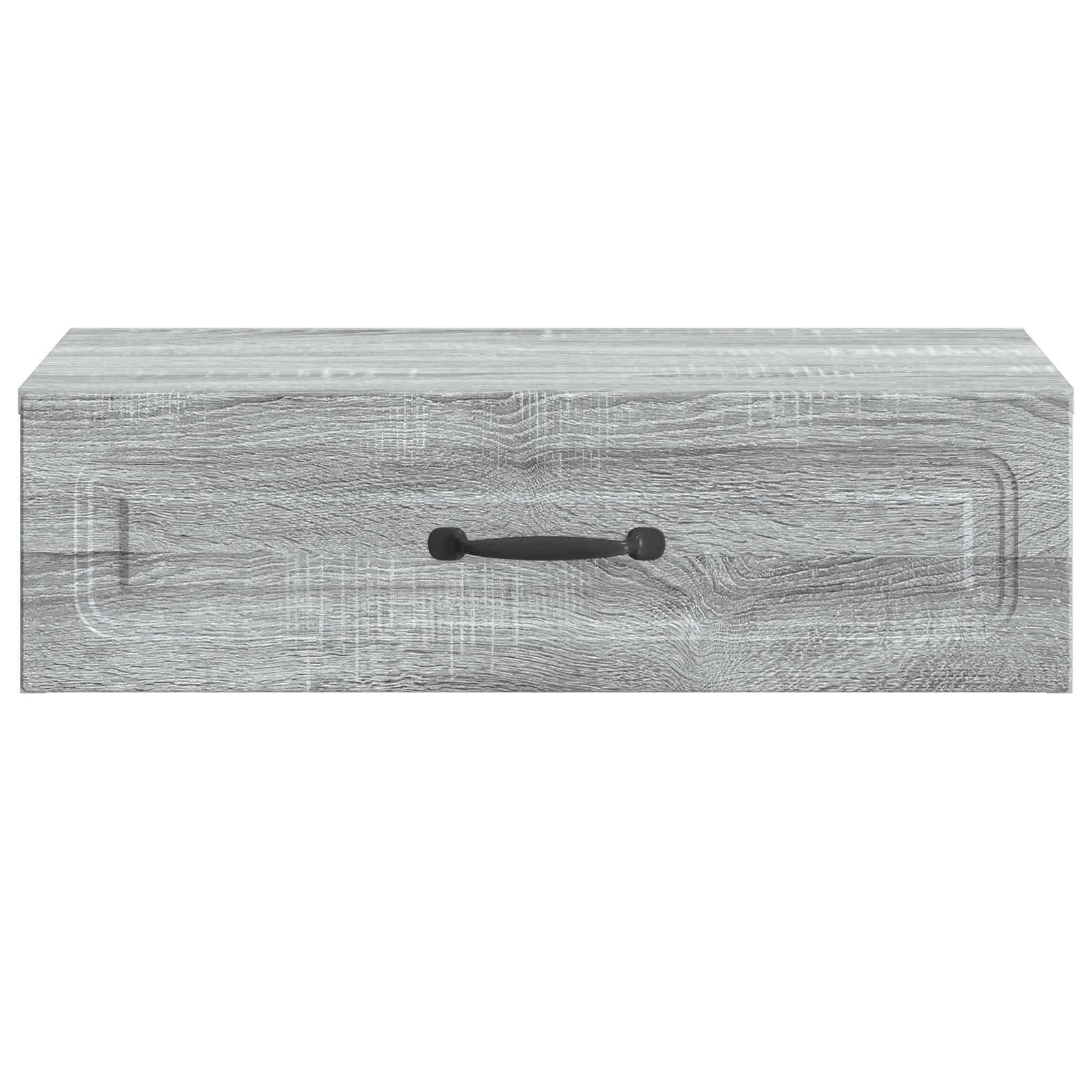 Stolna montirana na zid Siva sonoma 59 x 34,5 x 17 cm