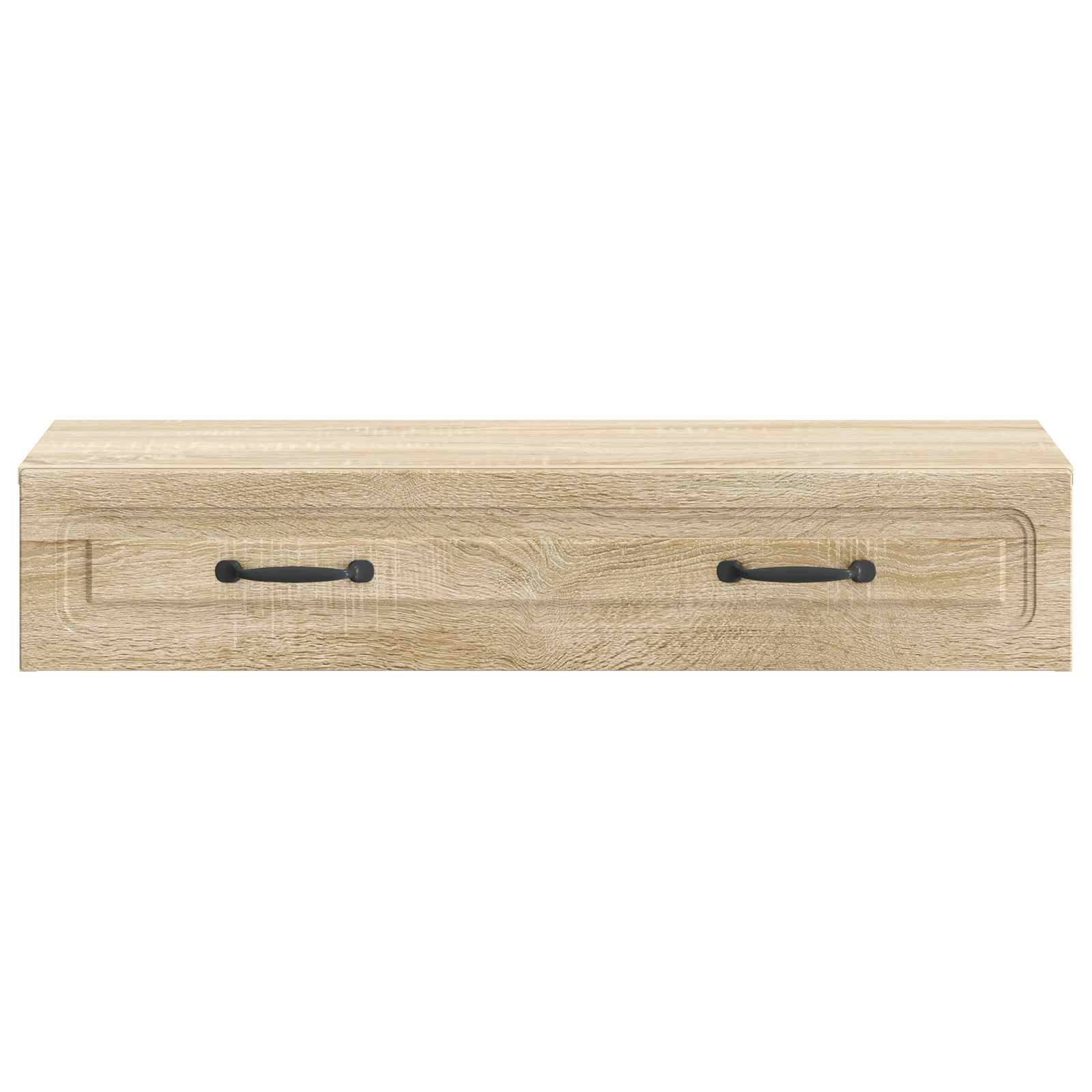Stolna montirana na zid Hrast sonoma 87,5 x 34,5 x 17 cm
