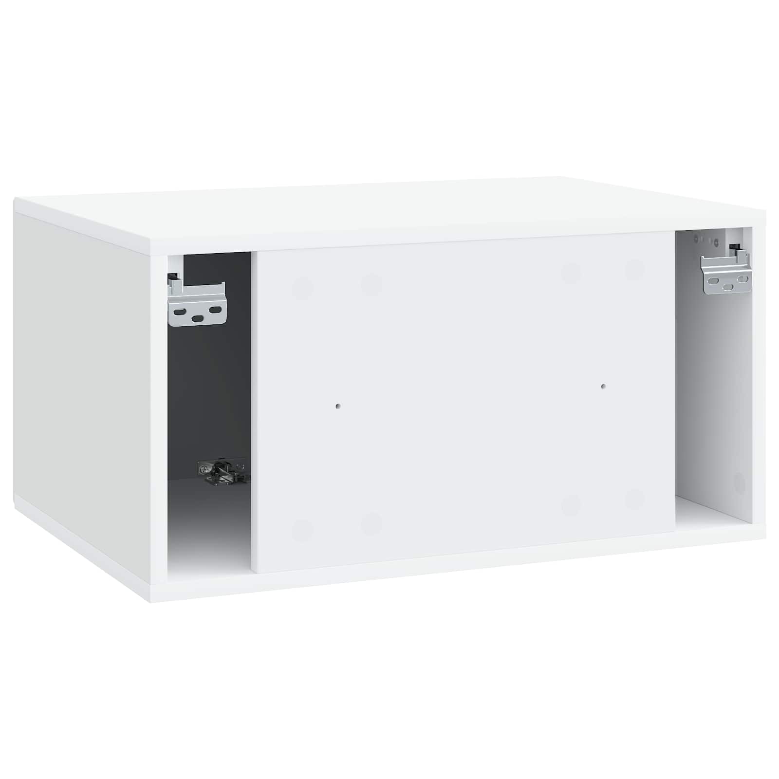 TV ormar za zid Bijela 59,5 x 41 x 30 cm Konstruirano drvo