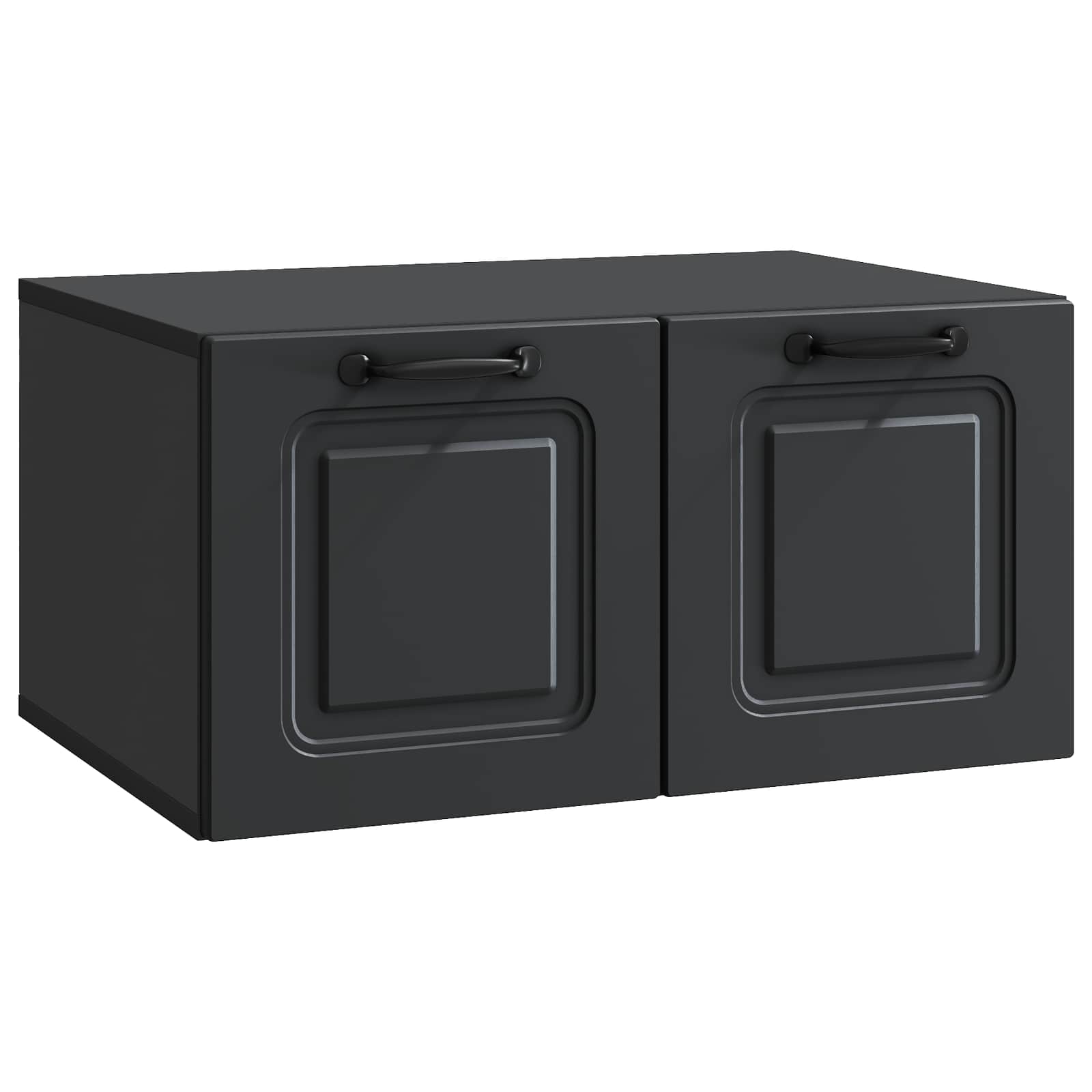 TV ormar za zid Zidne Crna 59,5 x 41 x 30 cm Konstruirano drvo