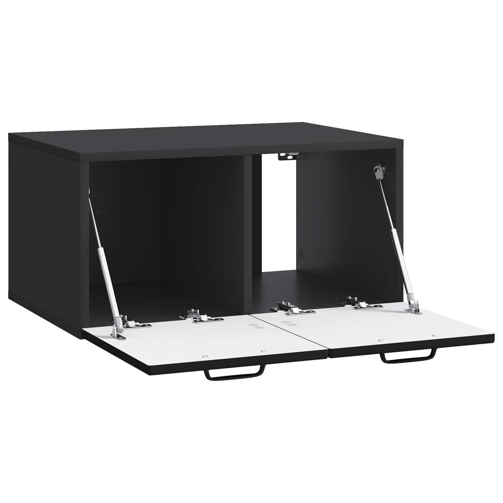 TV ormar za zid Zidne Crna 59,5 x 41 x 30 cm Konstruirano drvo
