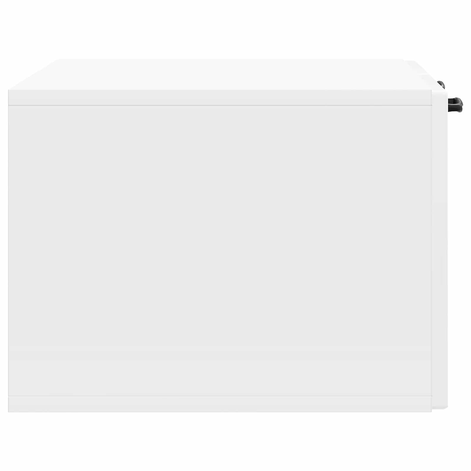 TV ormar za zid Zidne Bijela visokog sjaja 59,5 x 41 x 30 cm