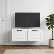 TV ormar za zid Bijela 78,5 x 41 x 30 cm Konstruirano drvo
