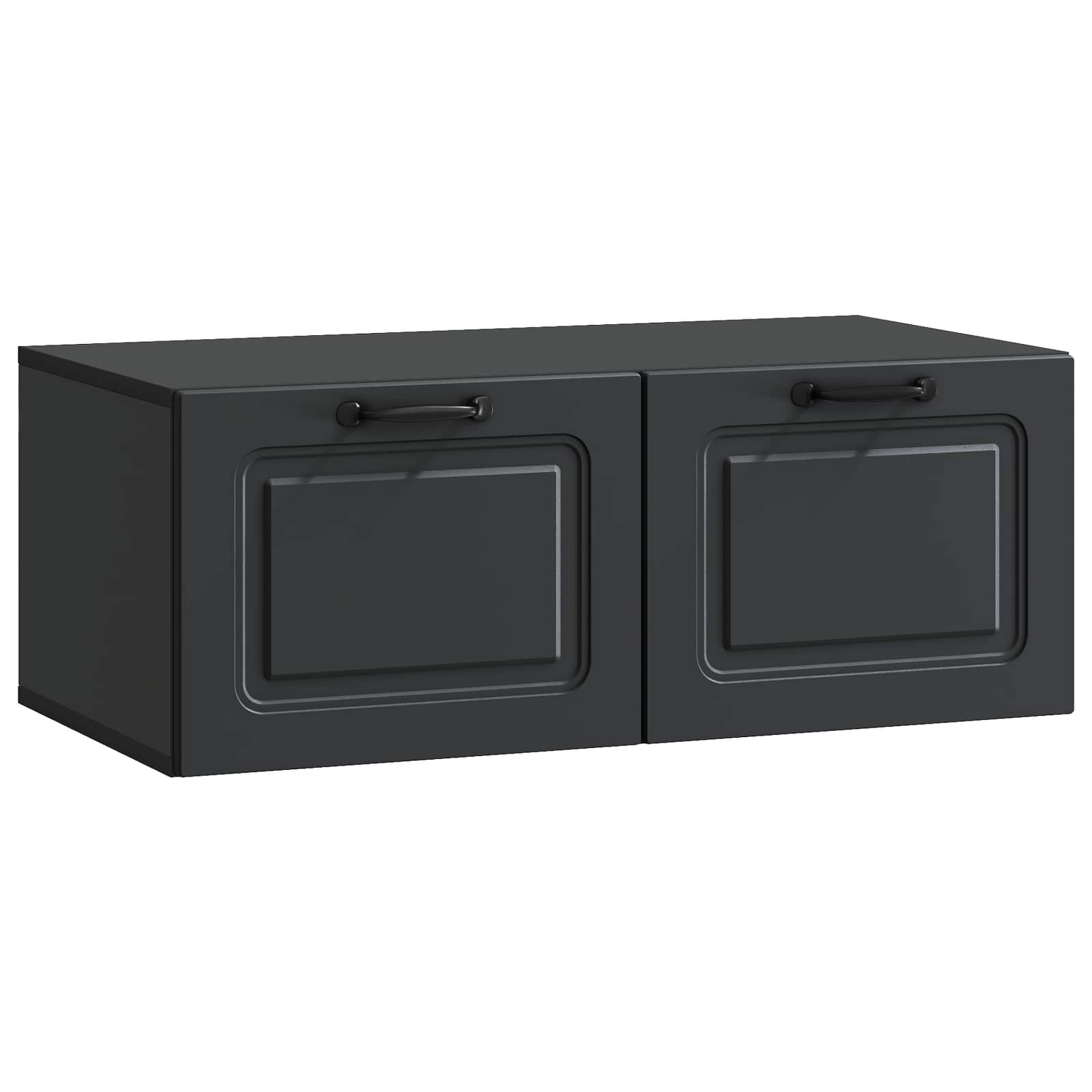 TV ormar za zid Zidne Crna 78,5 x 41 x 30 cm Konstruirano drvo