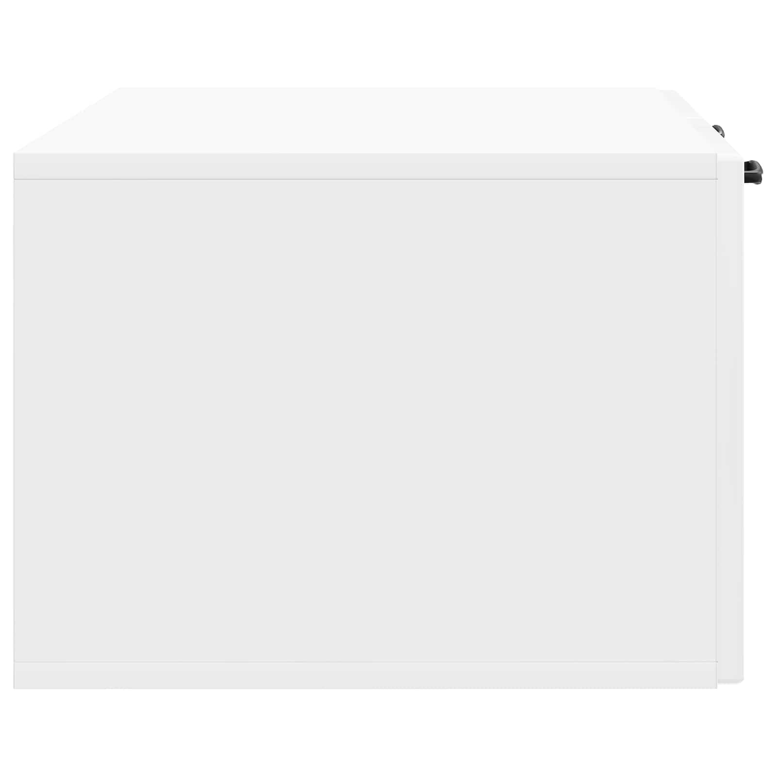 TV ormar za zid Zidne Bijela visokog sjaja 78,5 x 41 x 30 cm