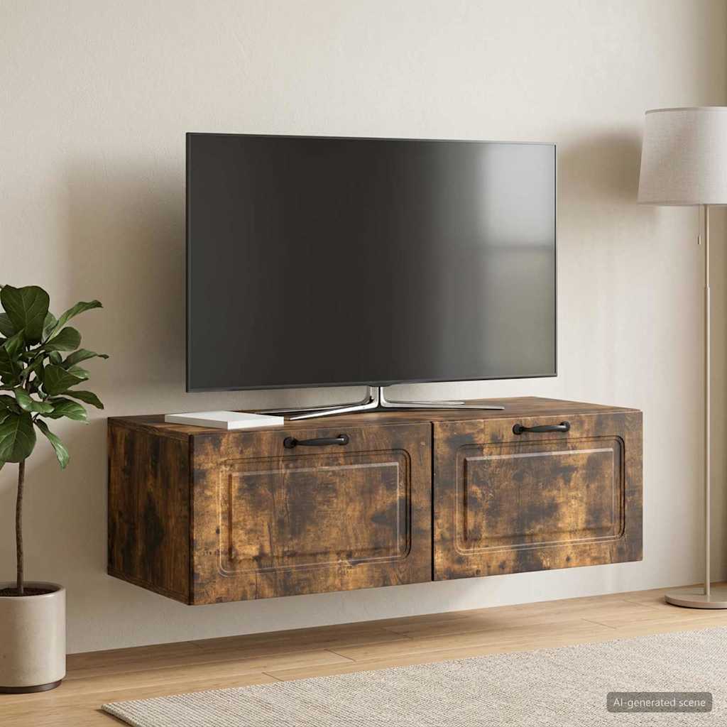 TV ormar za zid Zidne Dimljeni hrast 98 x 41 x 30 cm