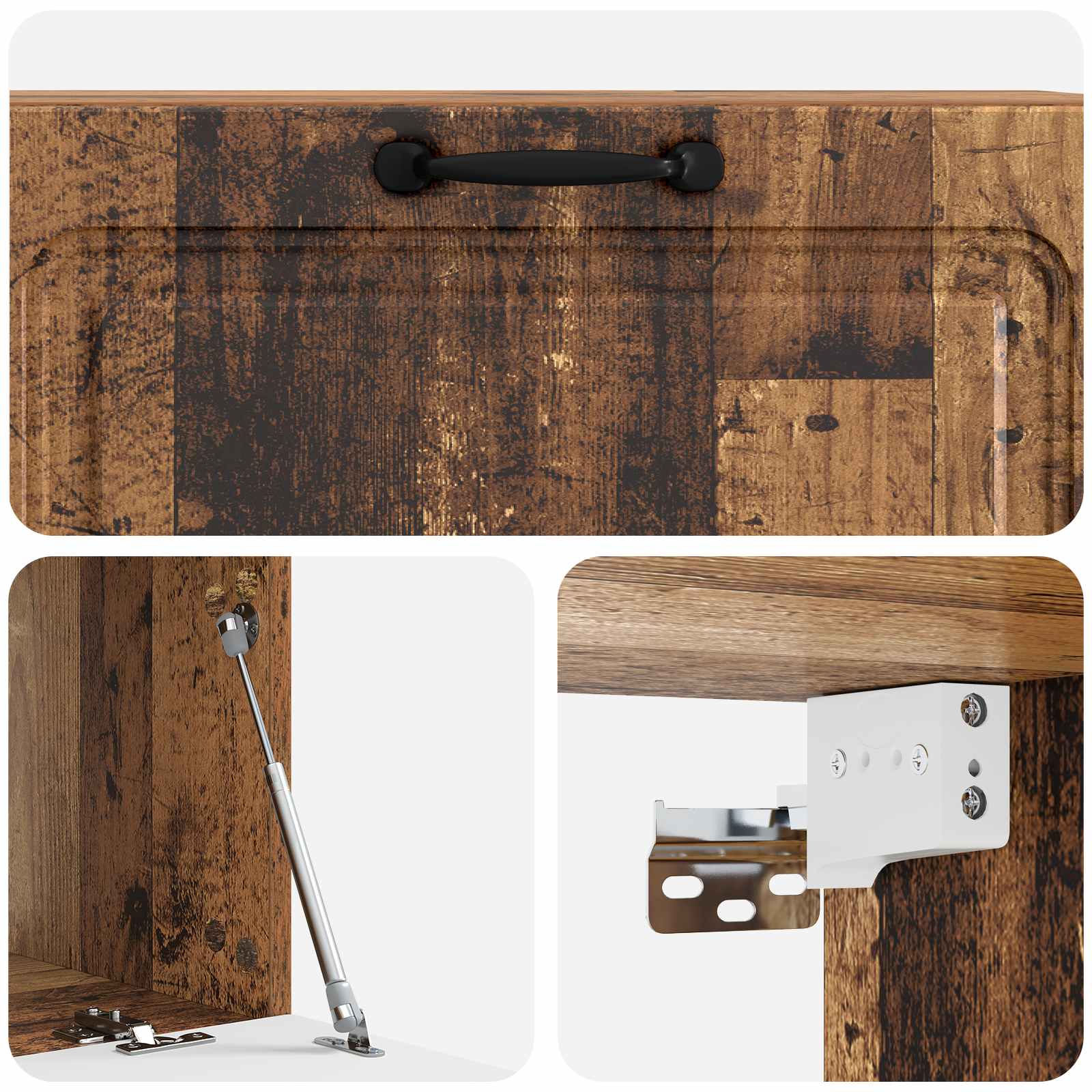 TV ormar za zid Staro drvo 98 x 41 x 30 cm Konstruirano drvo