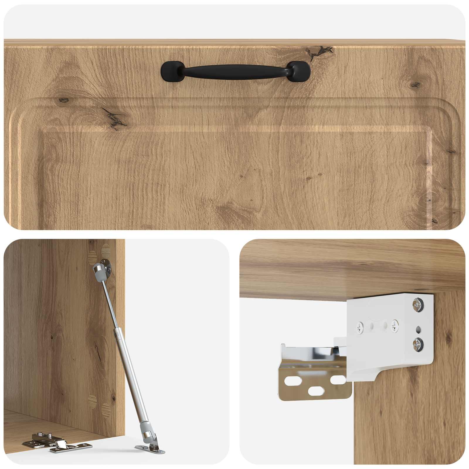 TV ormar za zid Hrast artisan 98 x 41 x 30 cm Konstruirano drvo
