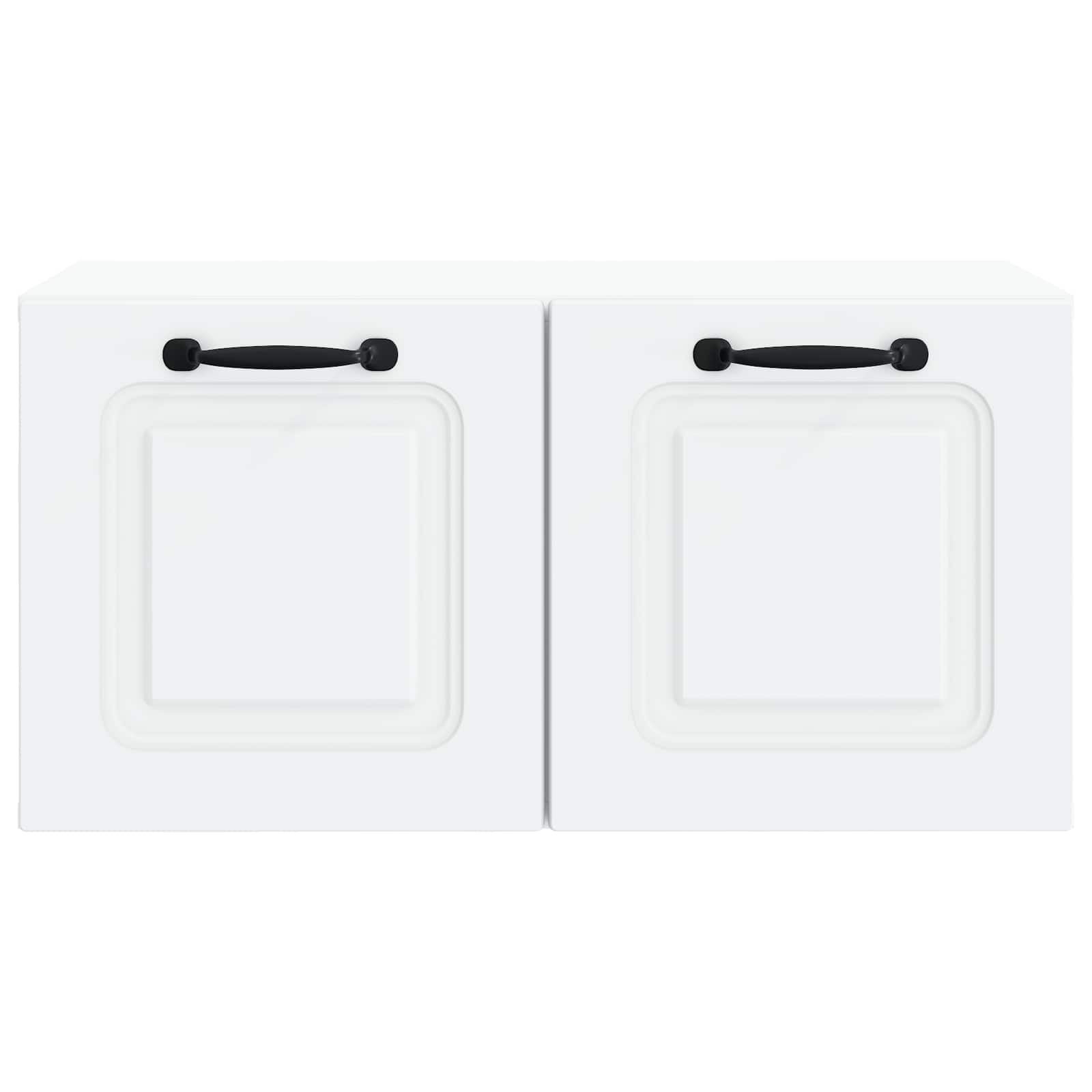 TV ormar za zid Bijela 59,5 x 31 x 30 cm Konstruirano drvo