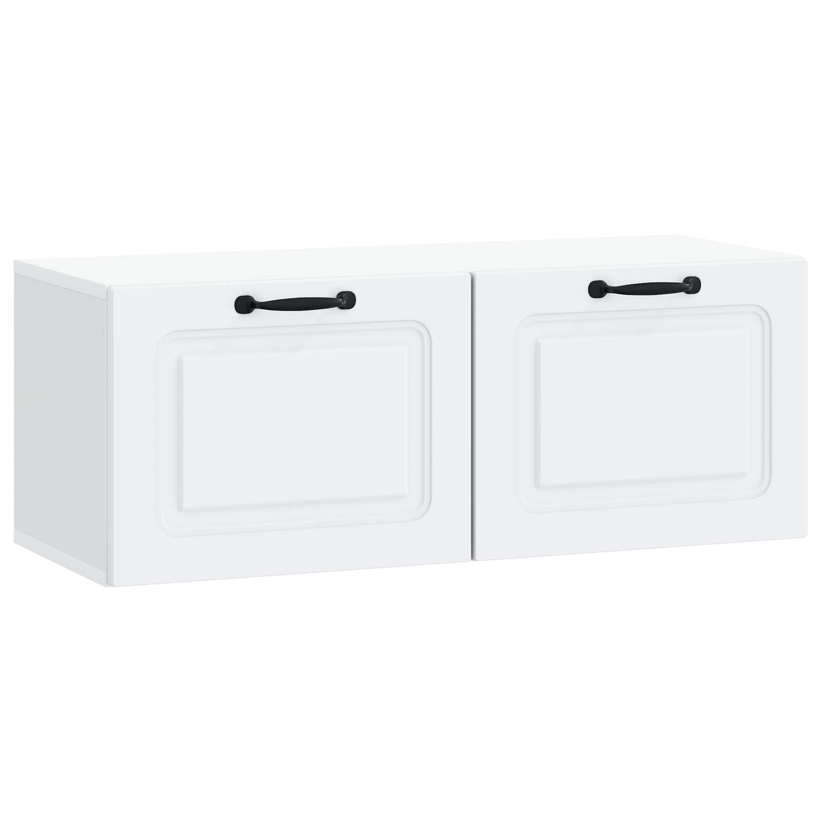 TV ormar za zid Bijela 78,5 x 31 x 30 cm Konstruirano drvo