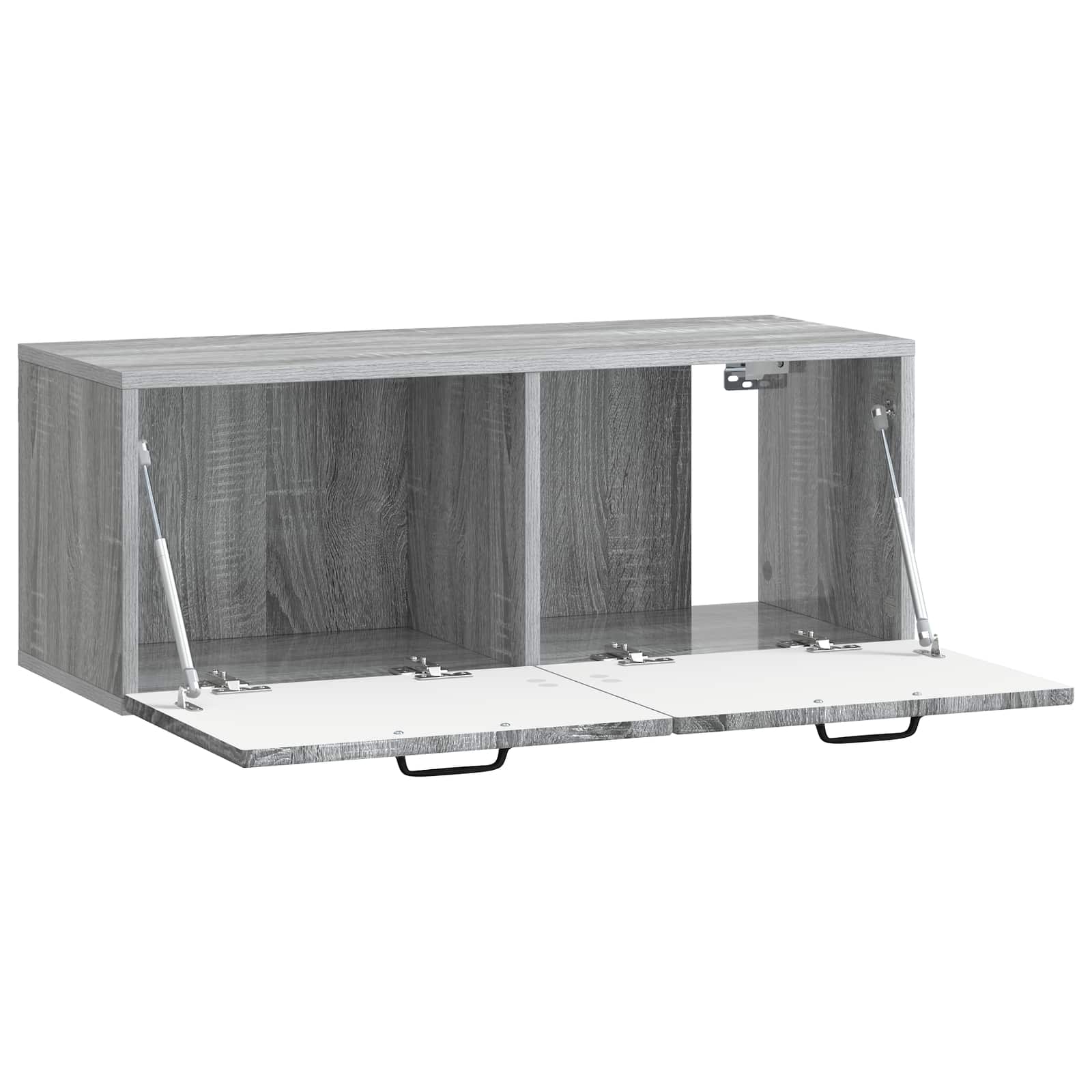TV ormar za zid Siva sonoma 78,5 x 31 x 30 cm Konstruirano drvo