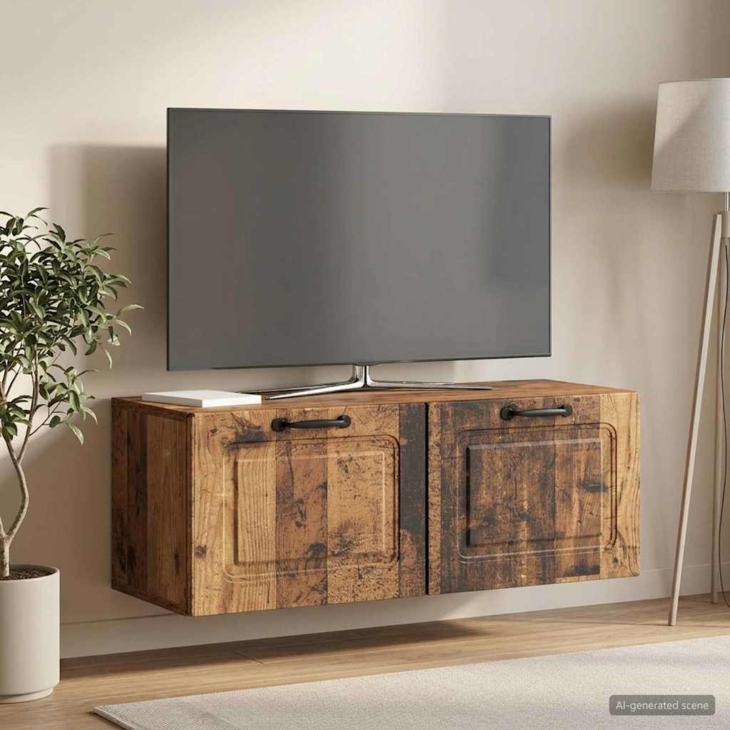 TV ormar za zid Staro drvo 78,5 x 31 x 30 cm Konstruirano drvo