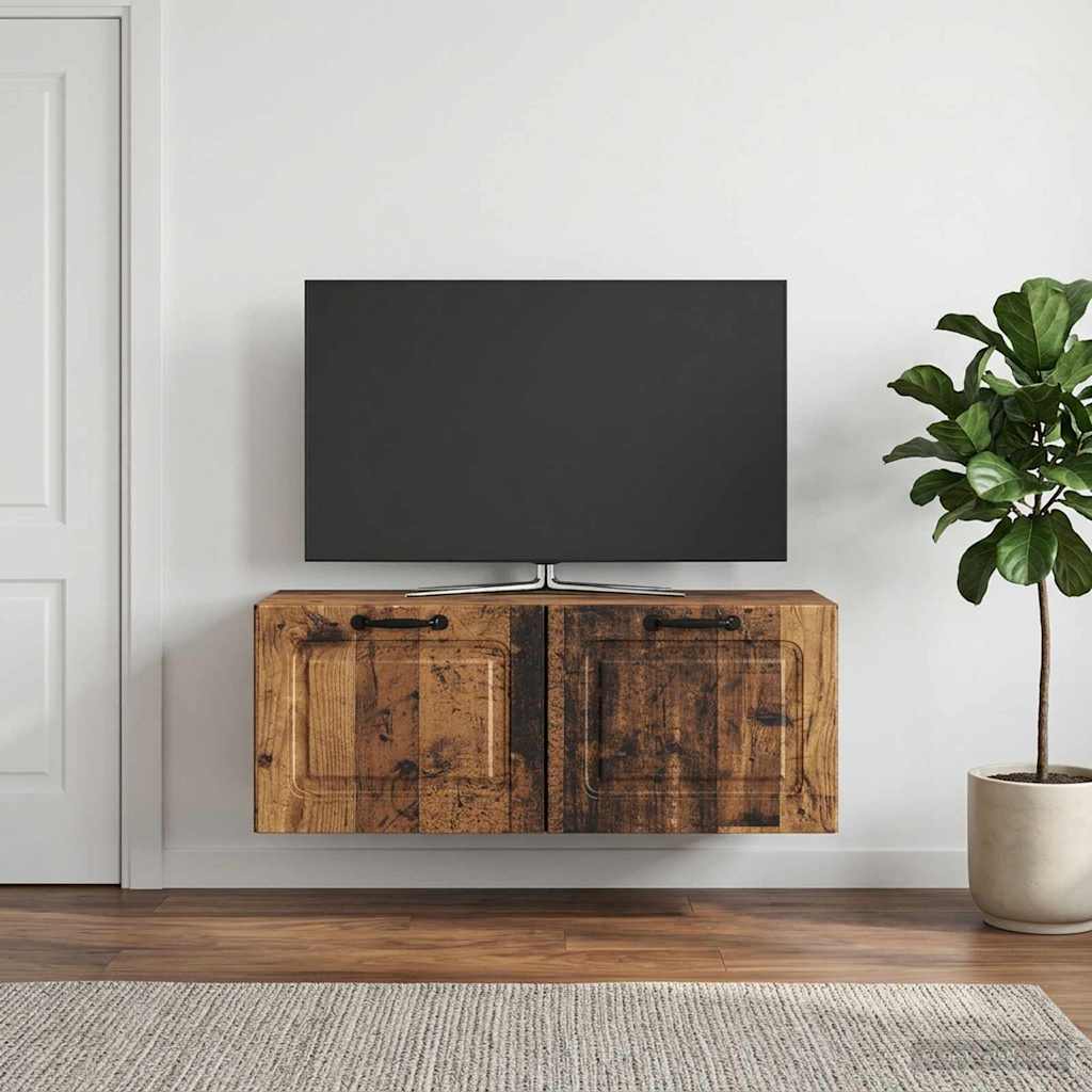 TV ormar za zid Staro drvo 78,5 x 31 x 30 cm Konstruirano drvo