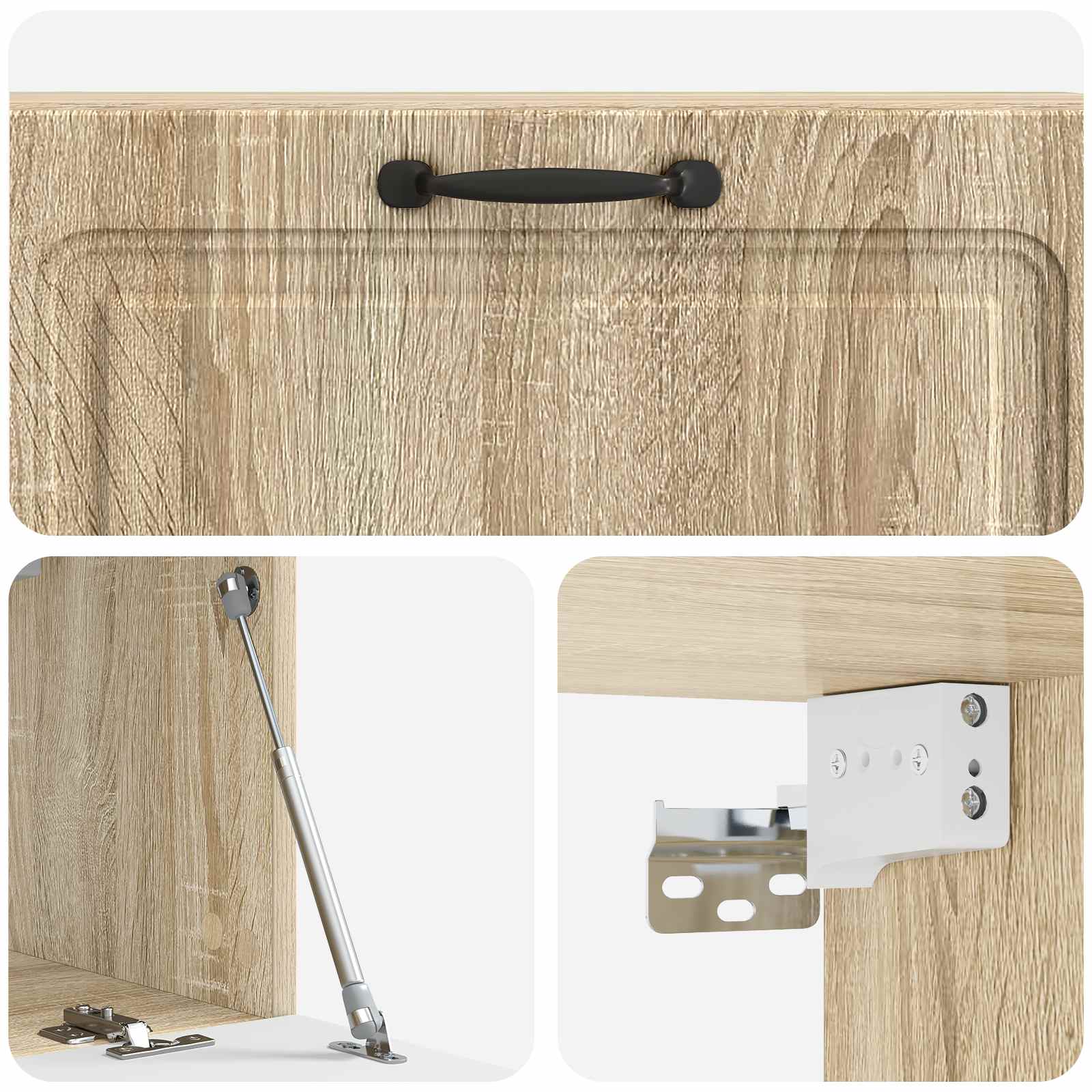 TV ormar za zid Hrast sonoma 98 x 31 x 30 cm Konstruirano drvo