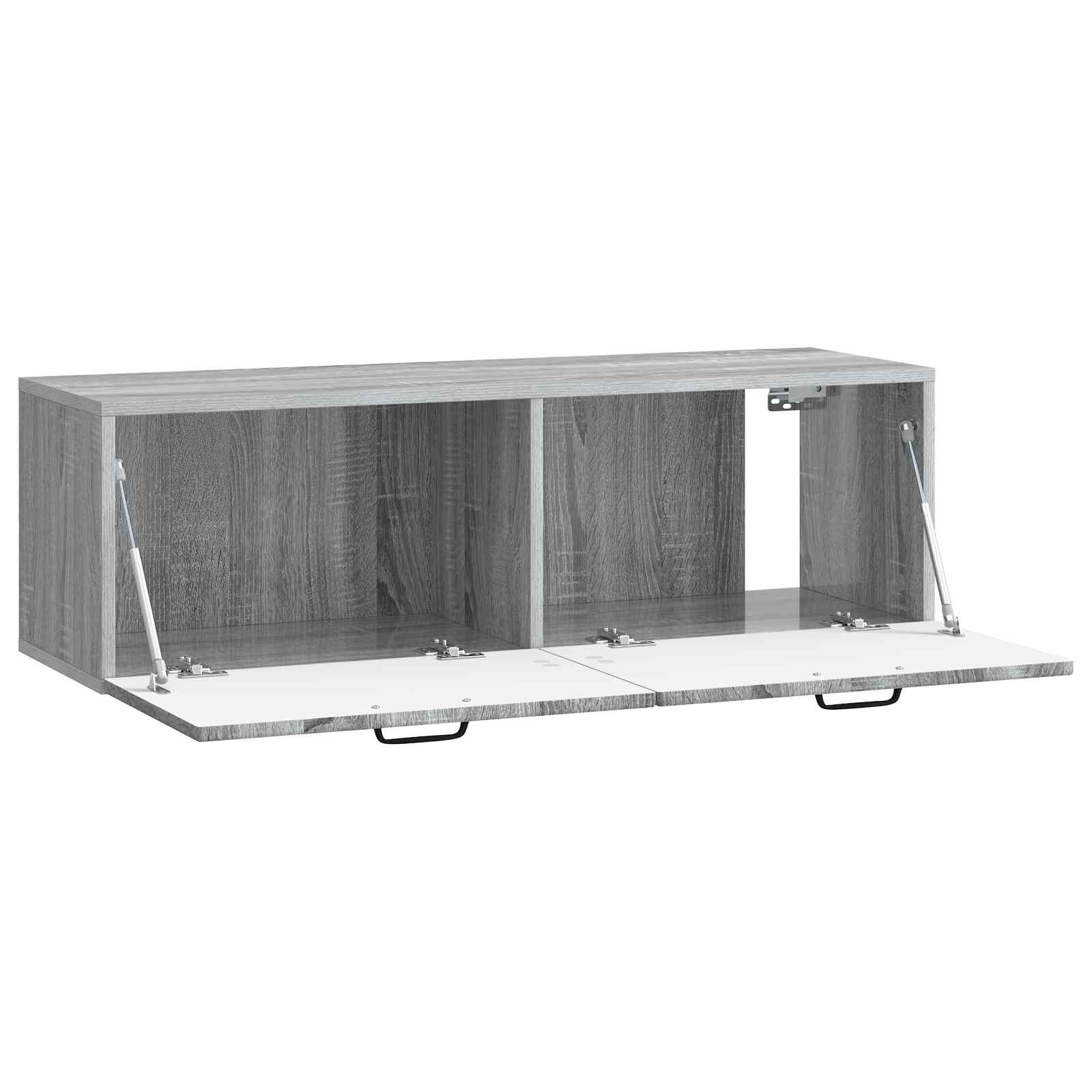 TV ormar za zid Siva sonoma 98 x 31 x 30 cm Konstruirano drvo