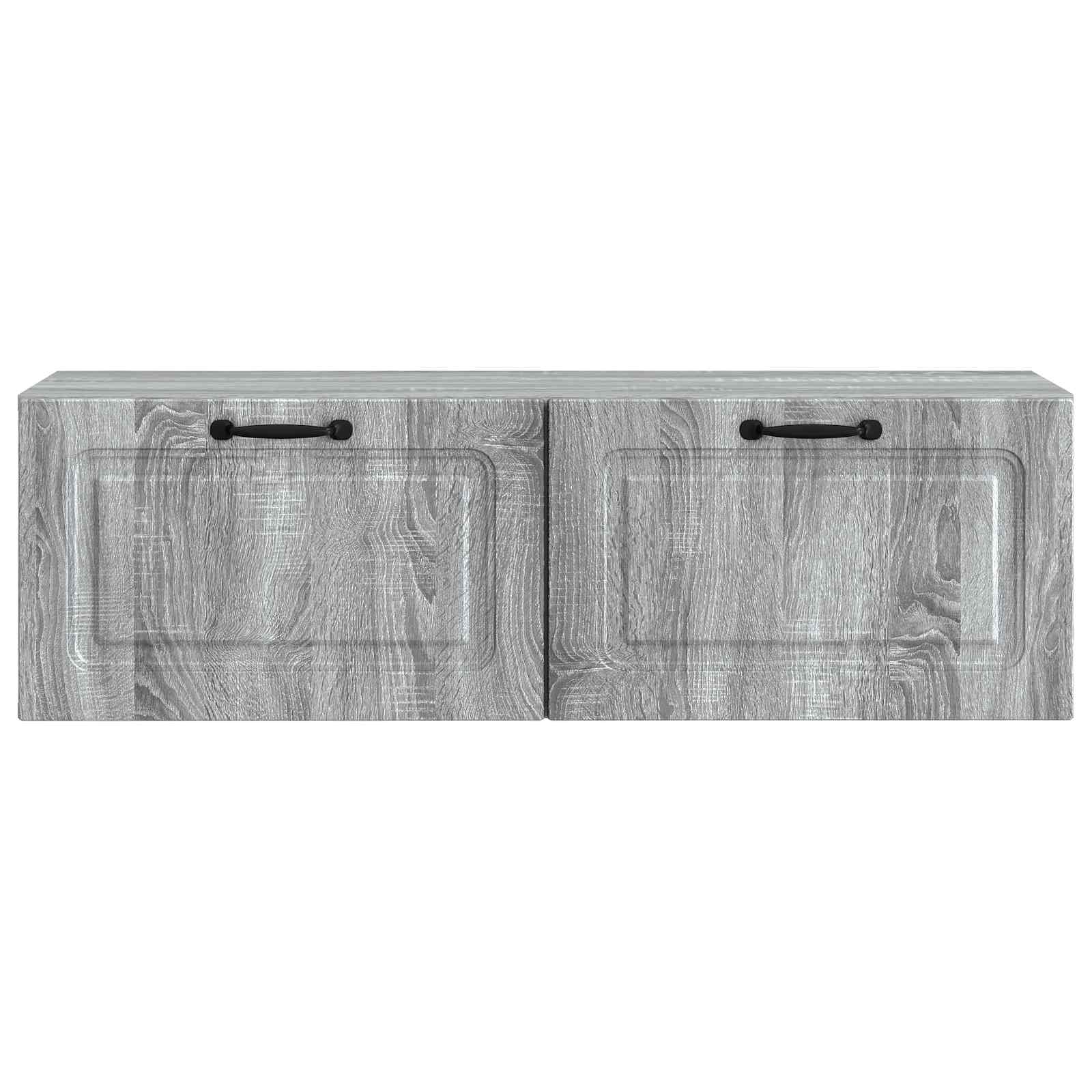 TV ormar za zid Siva sonoma 98 x 31 x 30 cm Konstruirano drvo