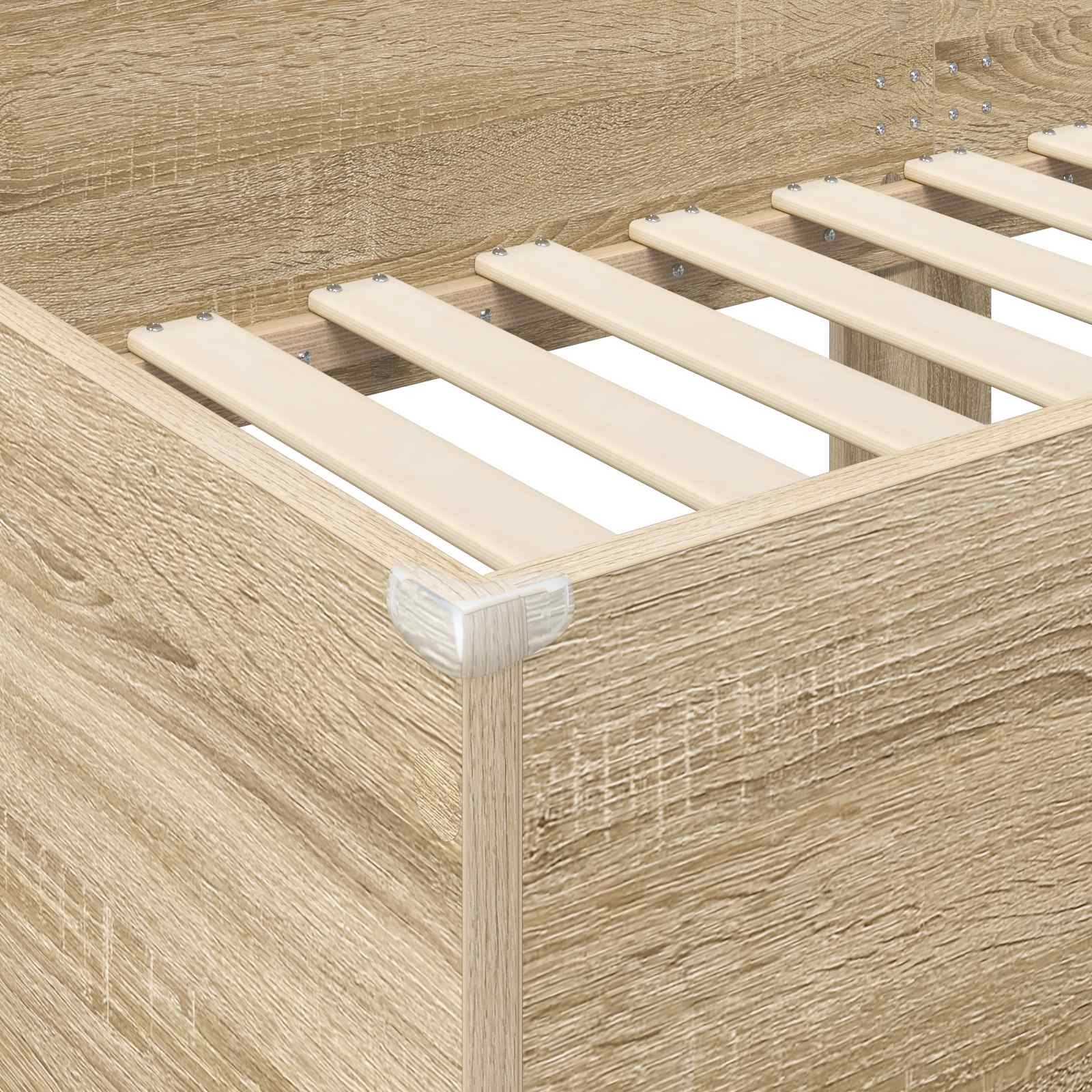 Krevet na kat za djecu Sonoma hrast 100 x 200 cm