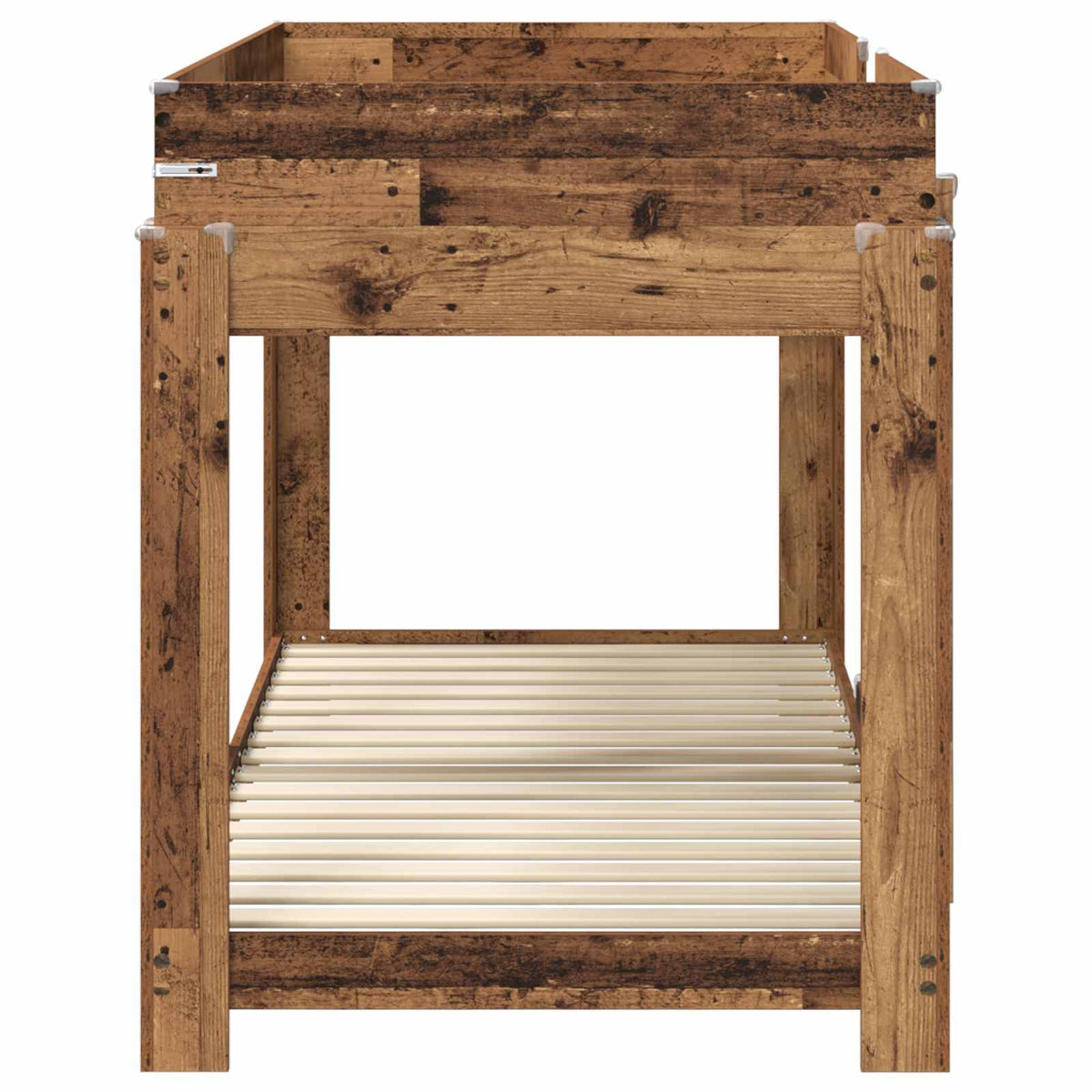 Krevet na kat za djecu Staro drvo 80 x 200 cm Konstruirano drvo