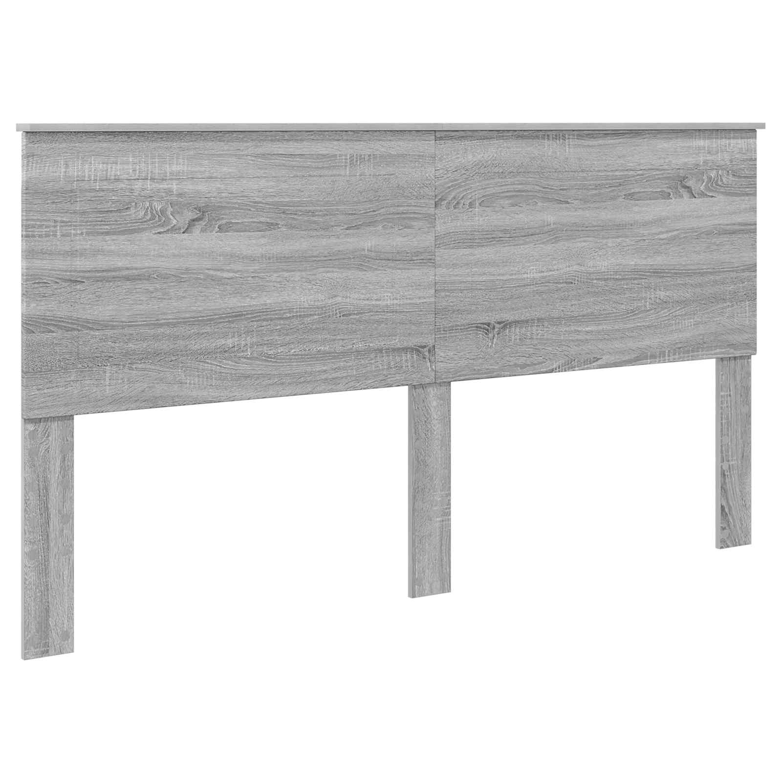 Krevet s od storage Siva Sonoma 180 x 200 cm Konstruirano drvo