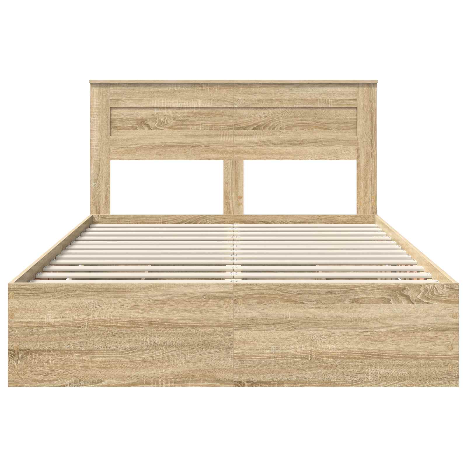Krevetna konstrukcija s ladicama Sonoma hrast 150 x 200 cm