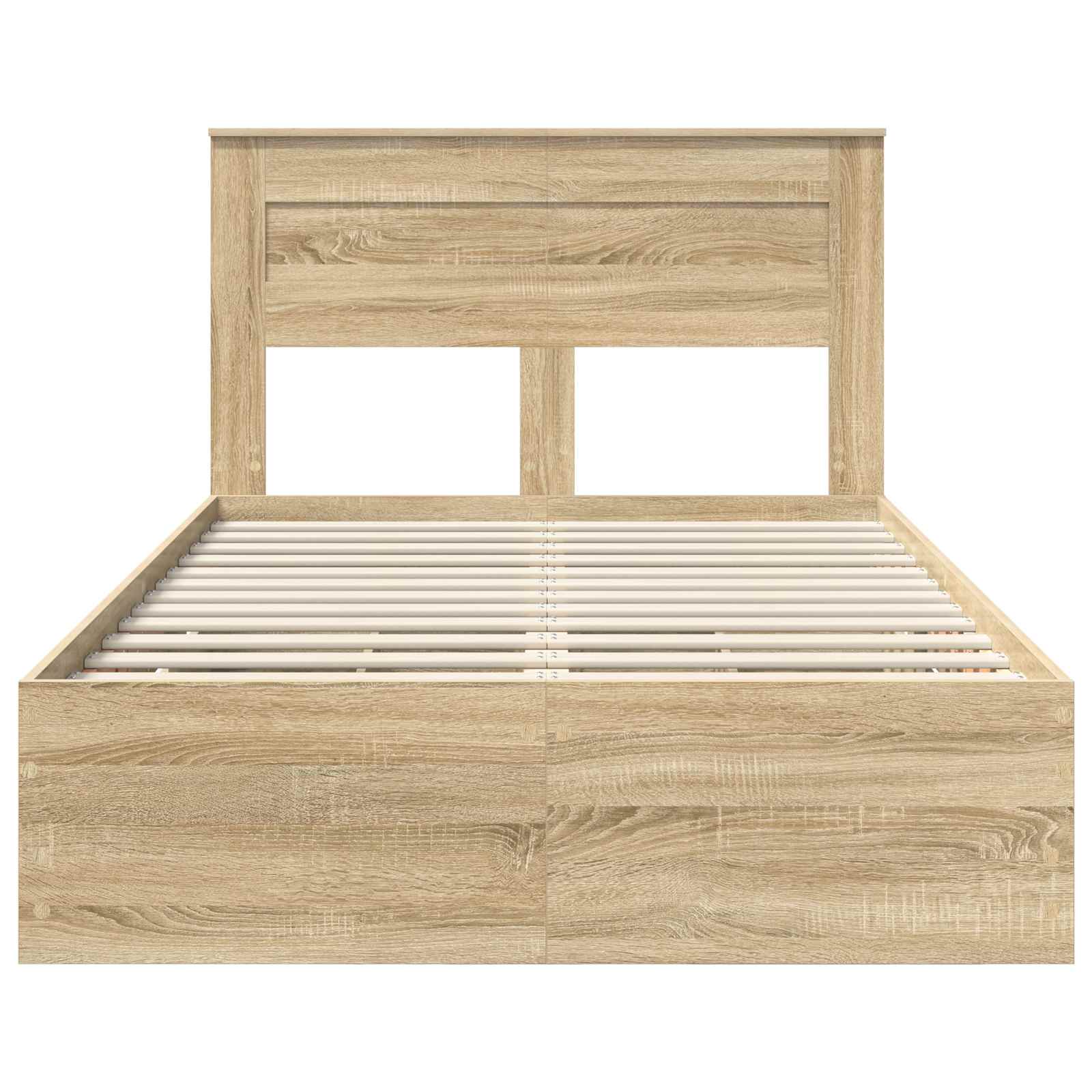 Krevetna konstrukcija s ladicama Sonoma hrast 120 x 190 cm