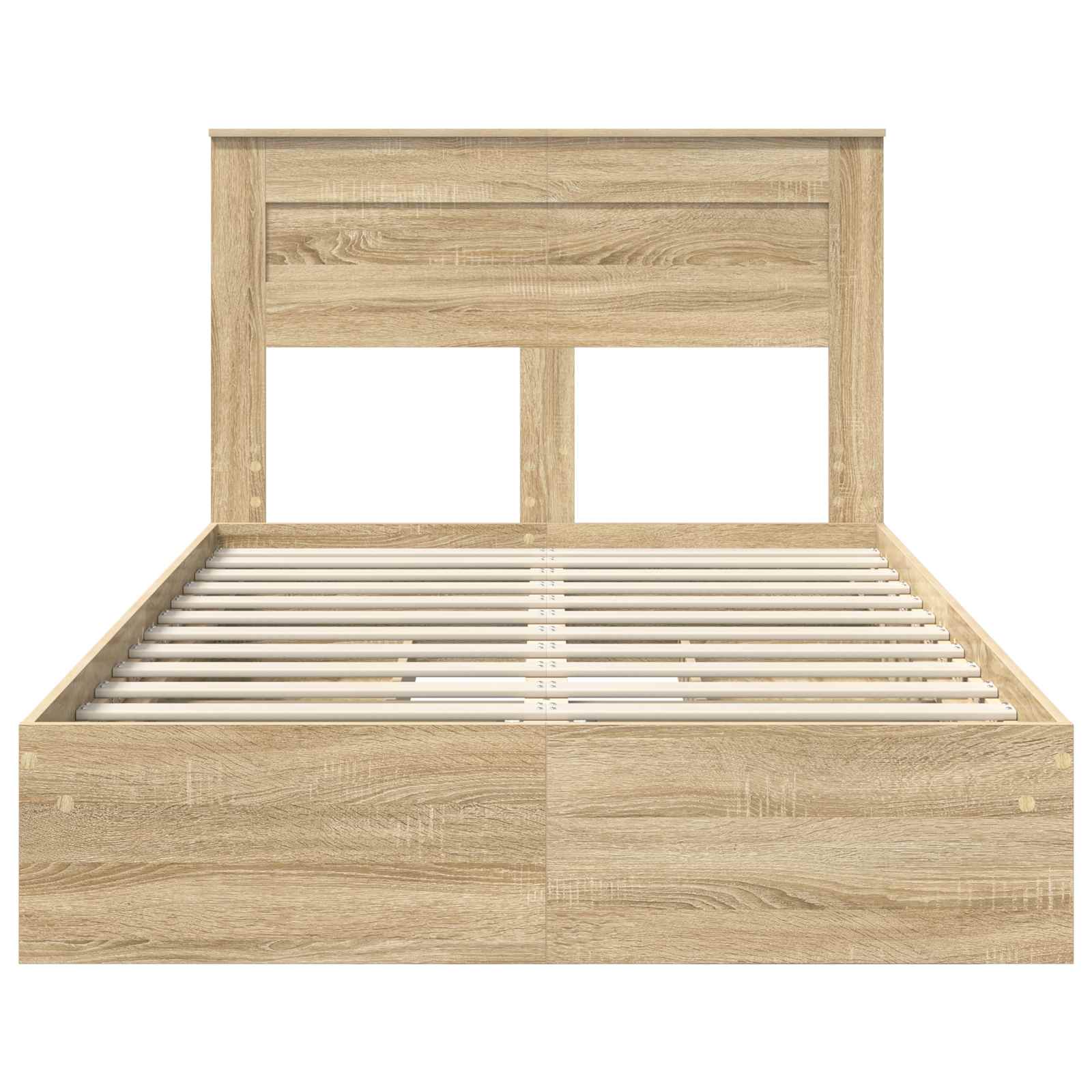 Krevet s od storage Sonoma hrast 135 x 190 cm Konstruirano drvo