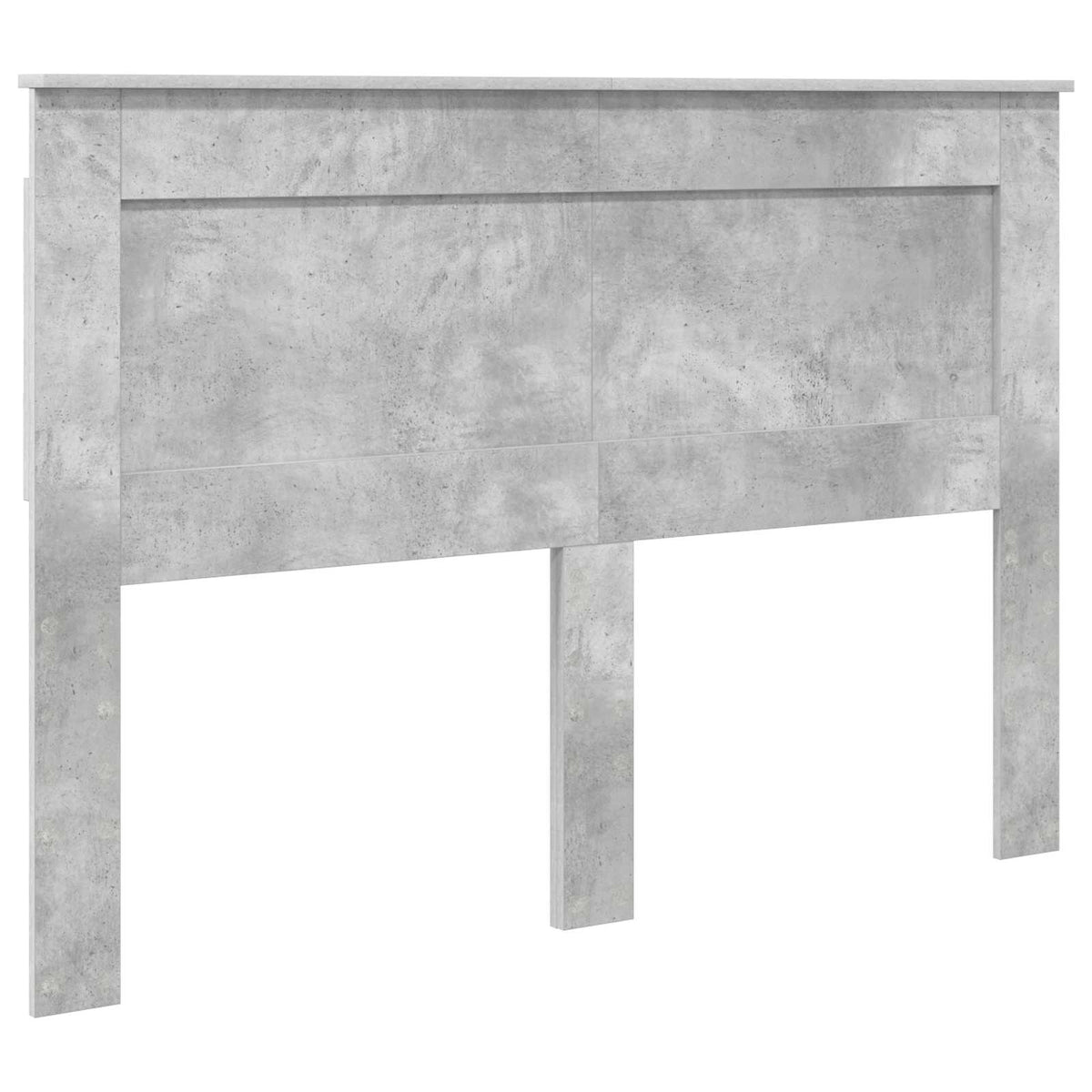 Krevetna konstrukcija Beton 160 x 200 cm Čvrsto borovo drvo