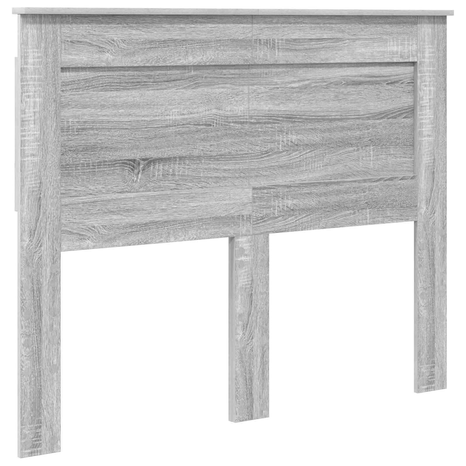 Krevetna konstrukcija s uzglavljem Siva Sonoma 120 x 200 cm