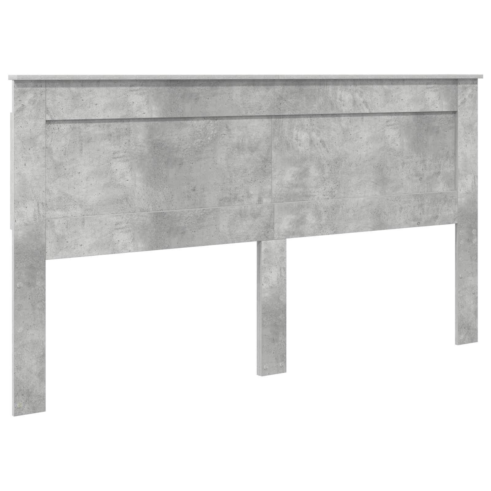 Krevet s od storage s ladicama Betonski sivi 200 x 200 cm