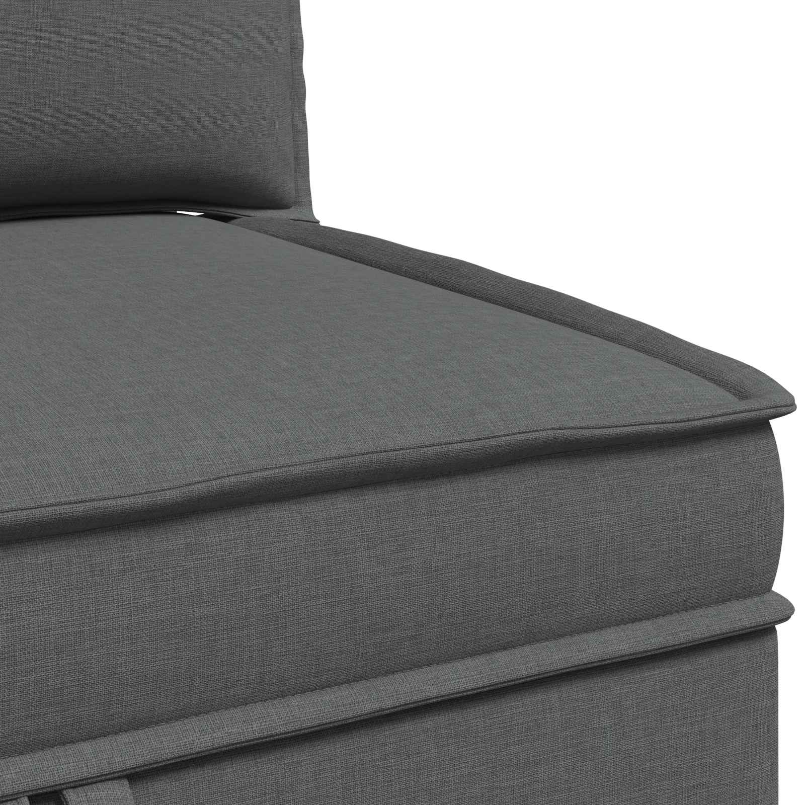 Modularni set sofe sa skladištem 3 pcs Tamnosiva Tkanina