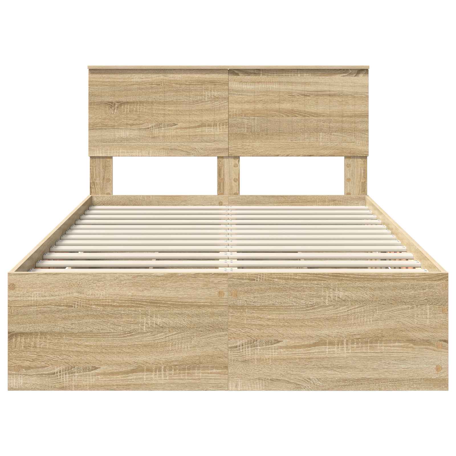 Krevetna konstrukcija s ladicama Sonoma hrast 120 x 200 cm