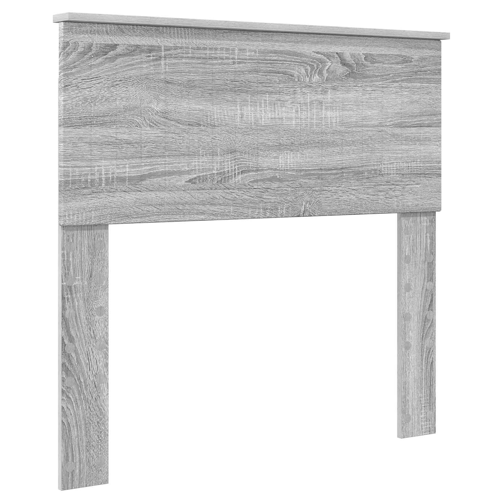 Krevet s od storage Siva Sonoma 90 x 200 cm Konstruirano drvo