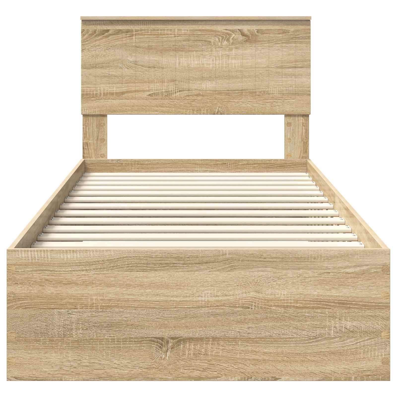 Krevetna konstrukcija s ladicama Hrast sonoma 90 x 190 cm