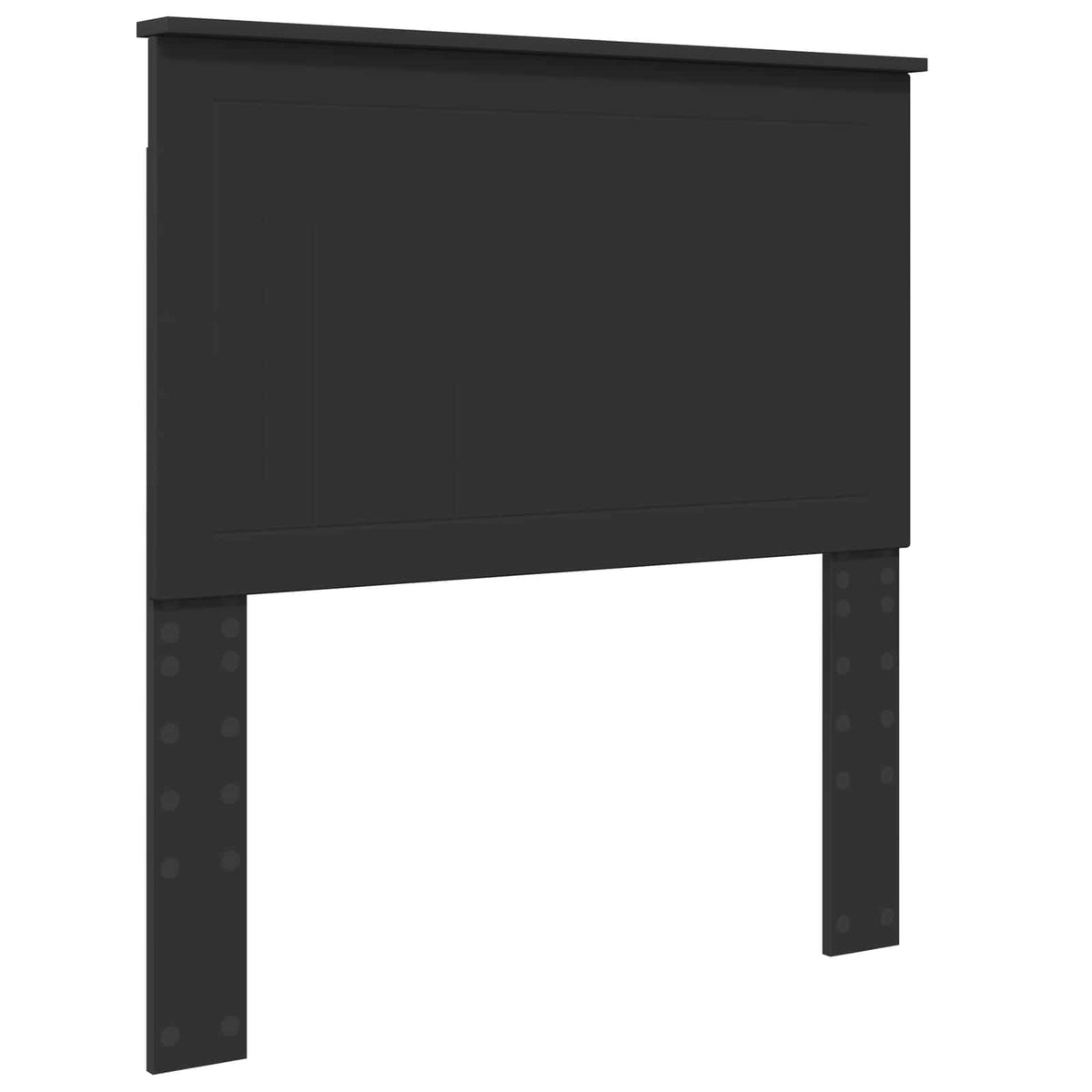 Krevetna konstrukcija Crna 90 x 200 cm Čvrsto borovo drvo
