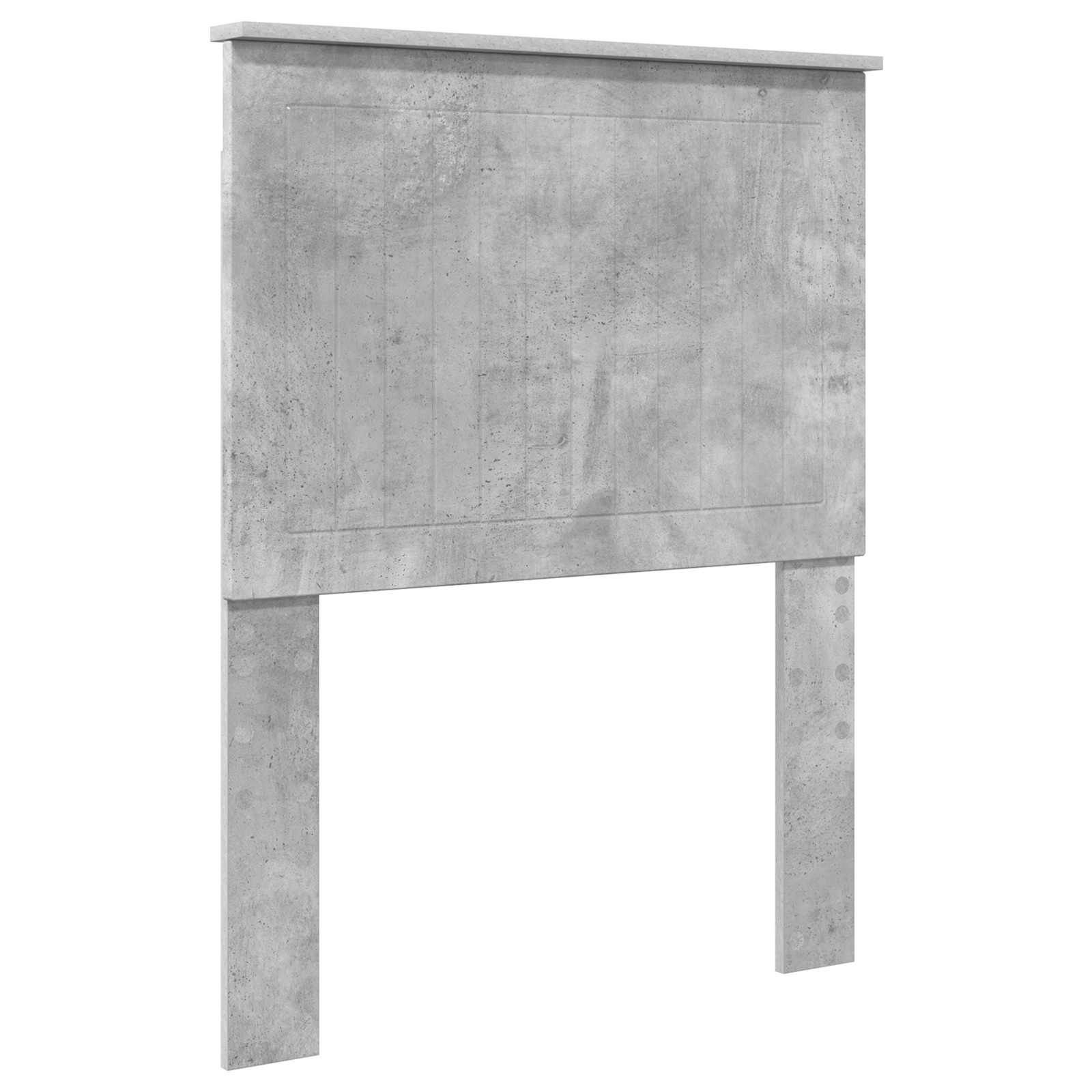Krevetna konstrukcija s uzglavljem Betonska siva 75 x 190 cm
