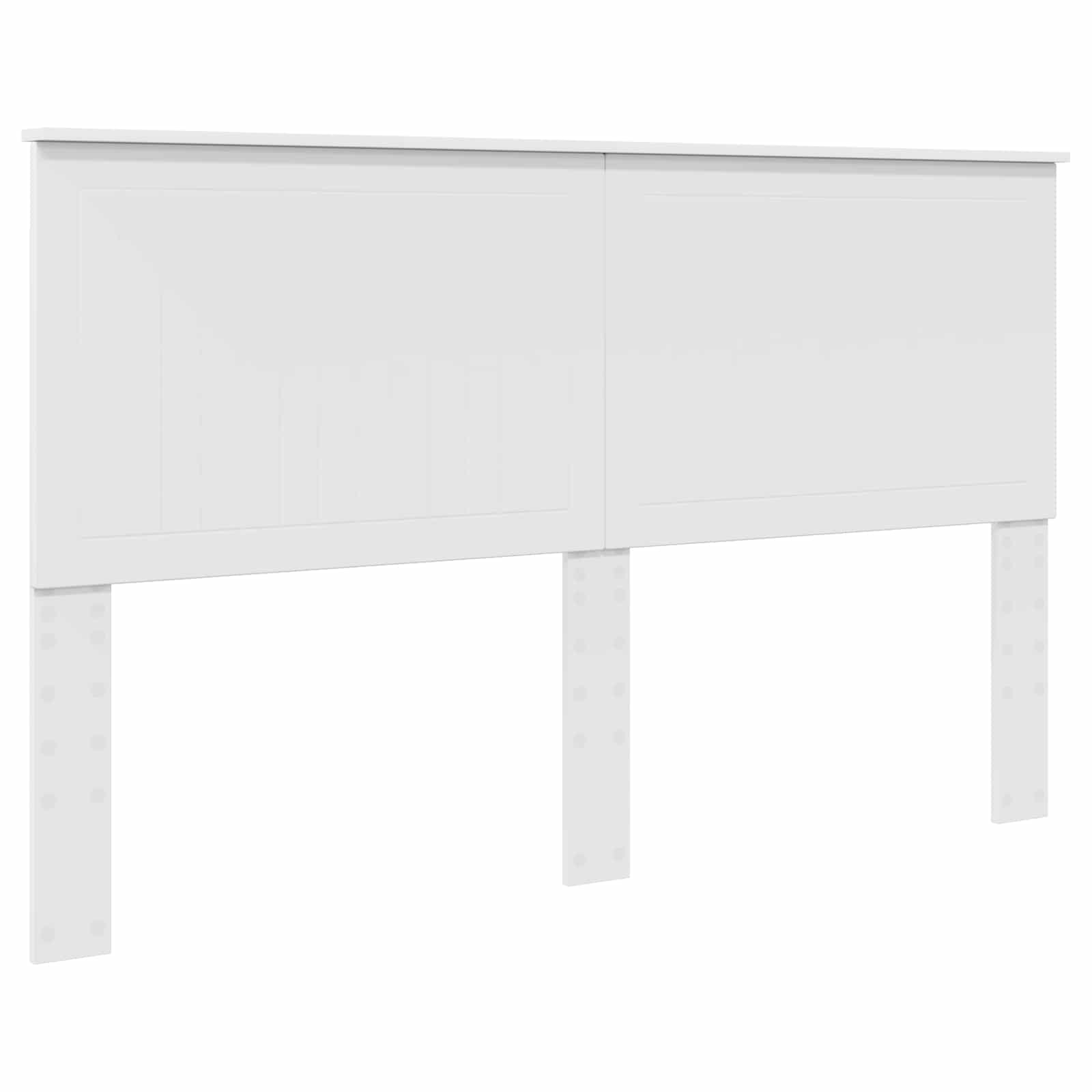 Krevet s od storage Bijelo 160 x 200 cm Konstruirano drvo