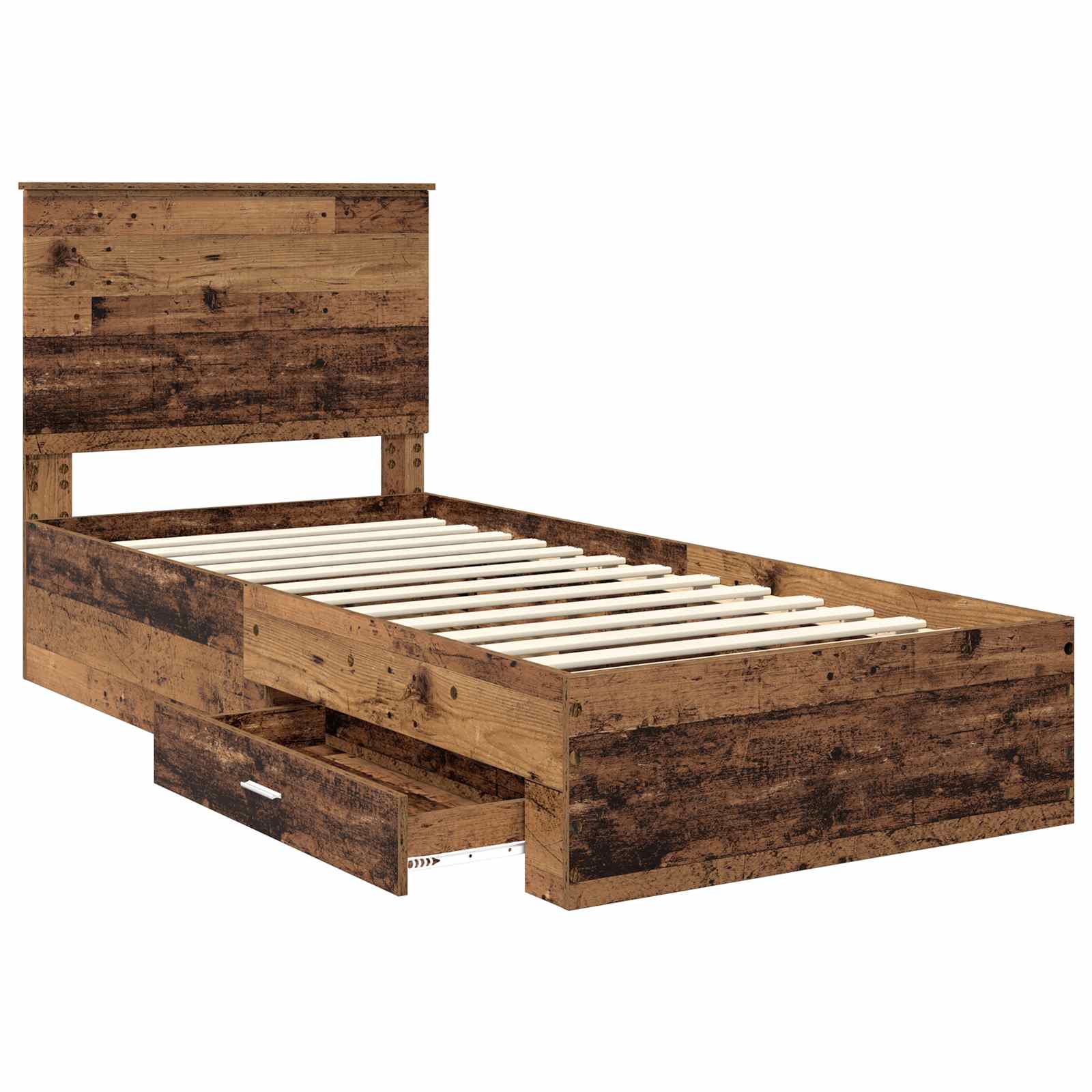 Krevetna konstrukcija Staro drvo 90 x 190 cm Konstruirano drvo