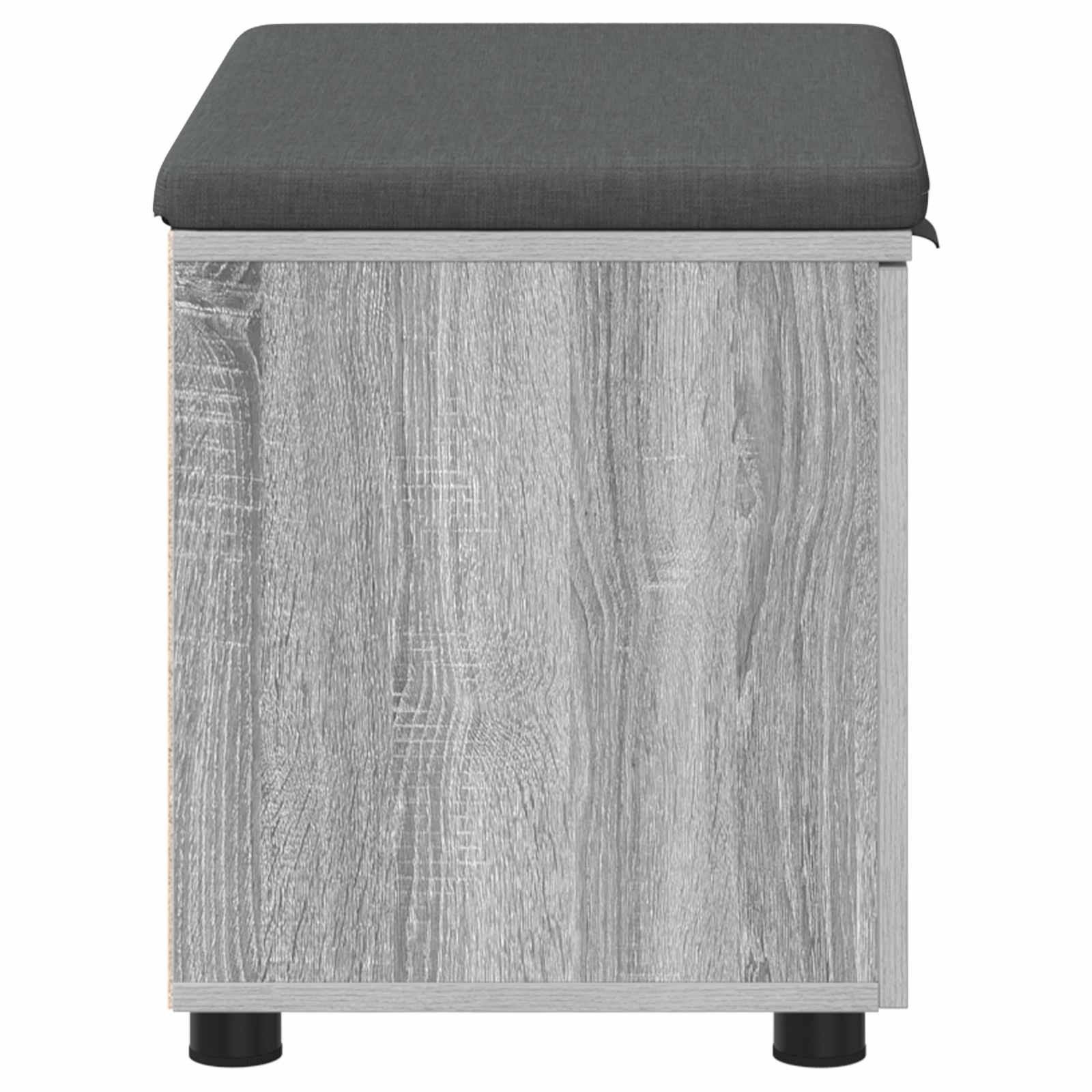 Klupa za hodnik s jastukom Sivi Sonoma 60 x 38 x 46 cm