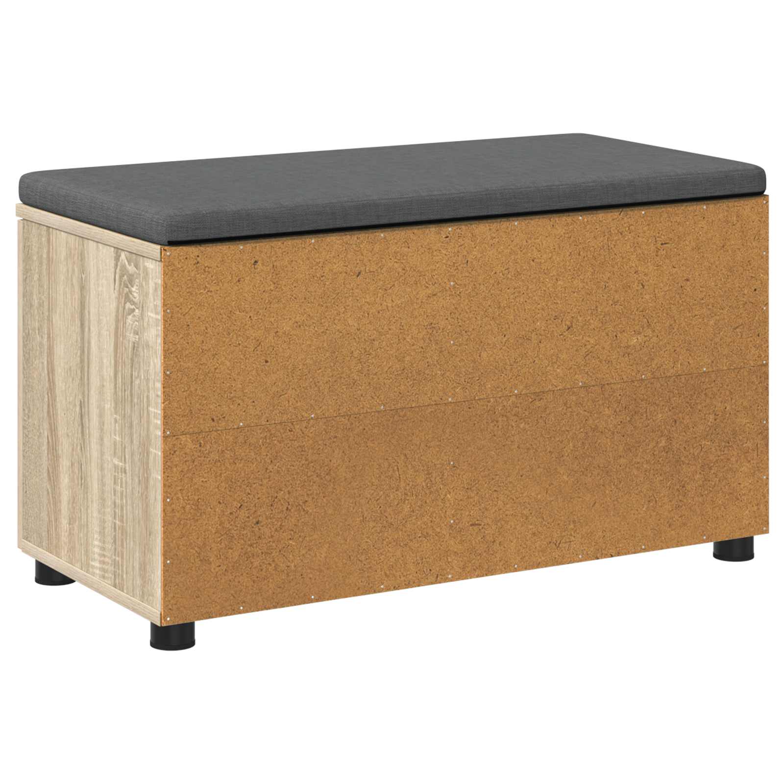 Klupa za hodnik s jastukom Sonoma hrast 80 x 38 x 46 cm
