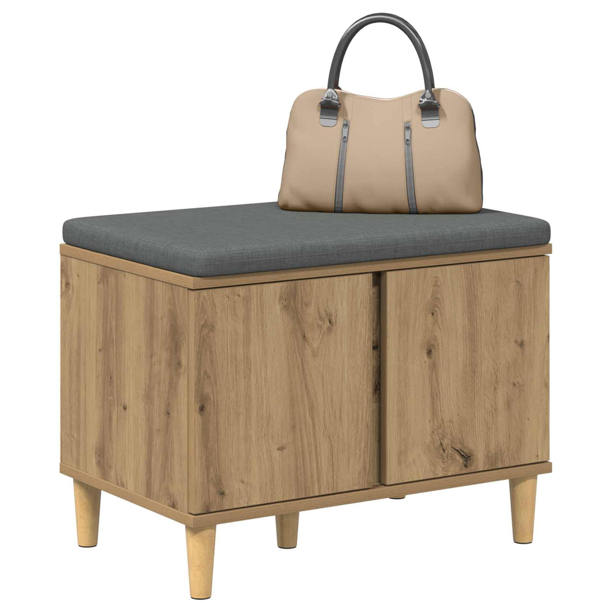 Klupa za hodnik Zanatski Hrast 60 x 38 x 46 cm