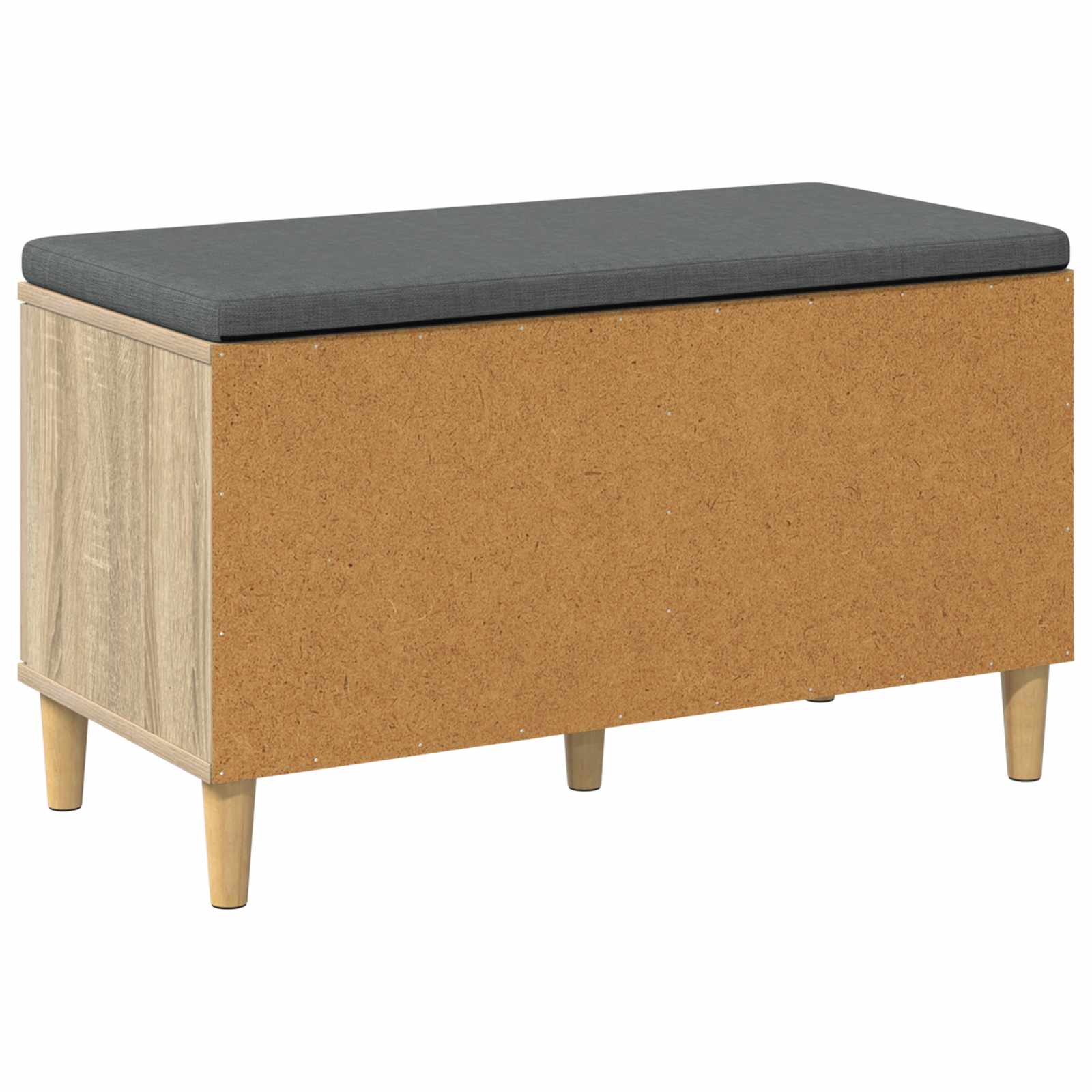 Klupa za hodnik s jastukom Sonoma hrast 80 x 38 x 46 cm